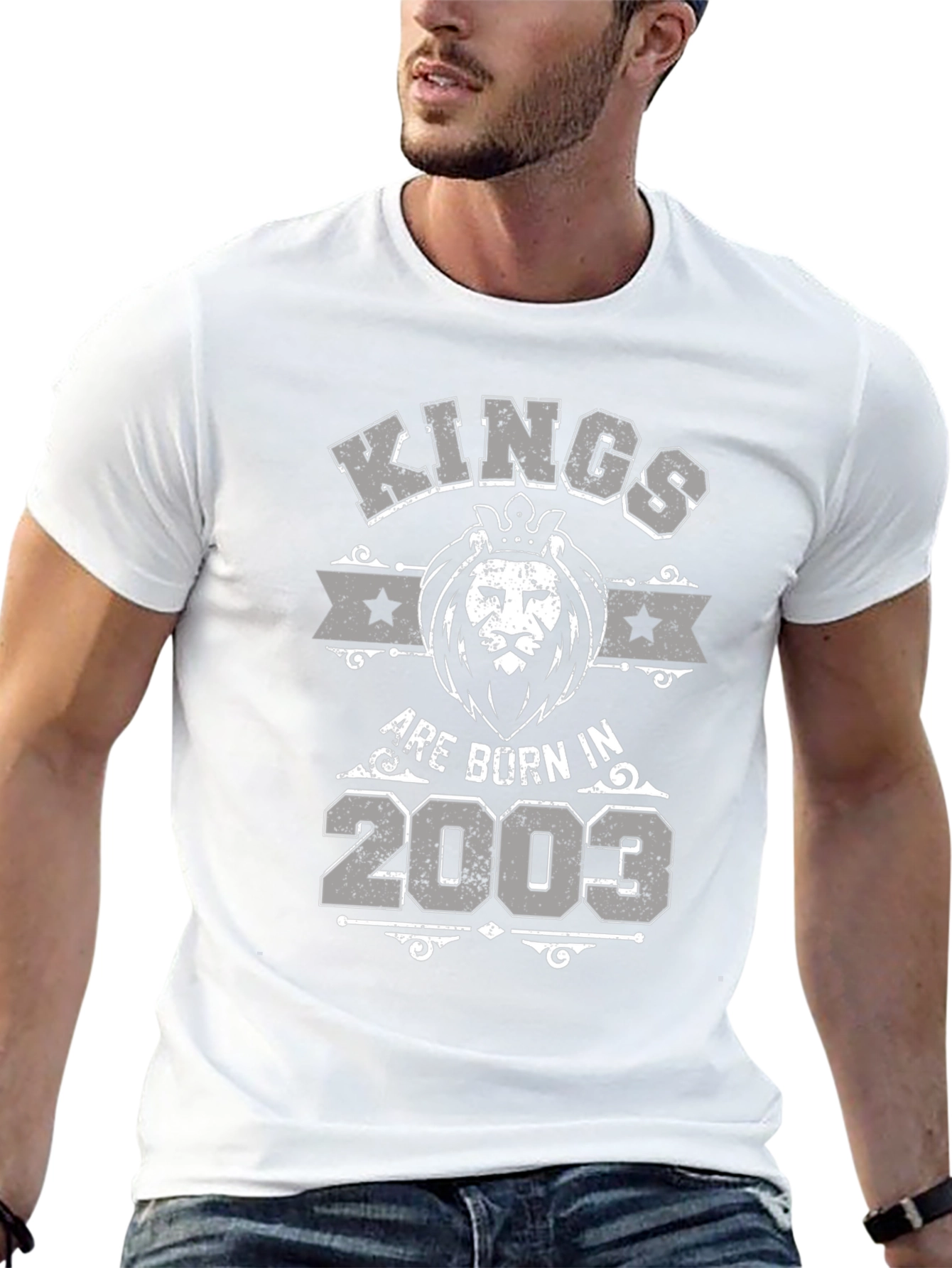 Kings Born in 2003 Graphic T-Shirt