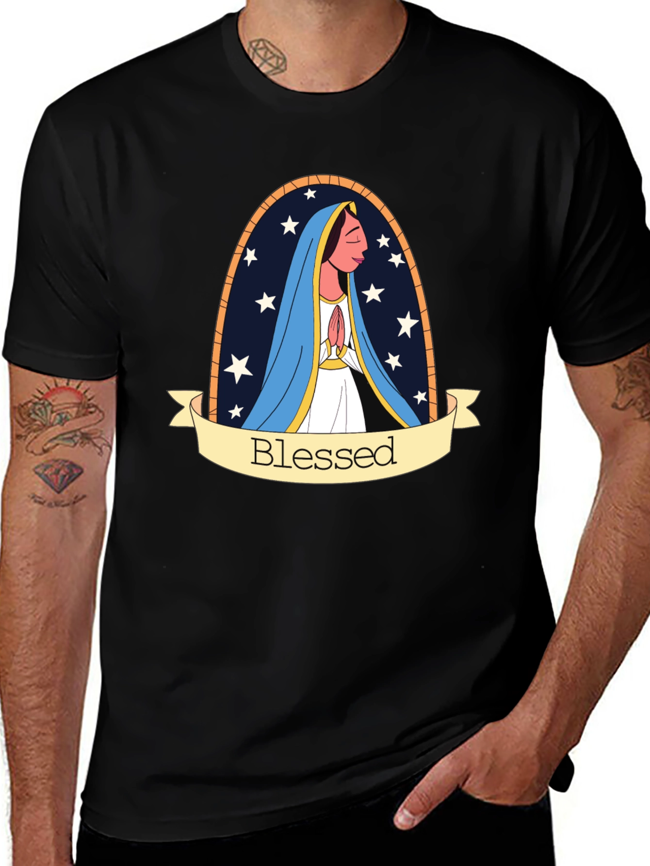 Blessed Virgin Mary Graphic T-Shirt