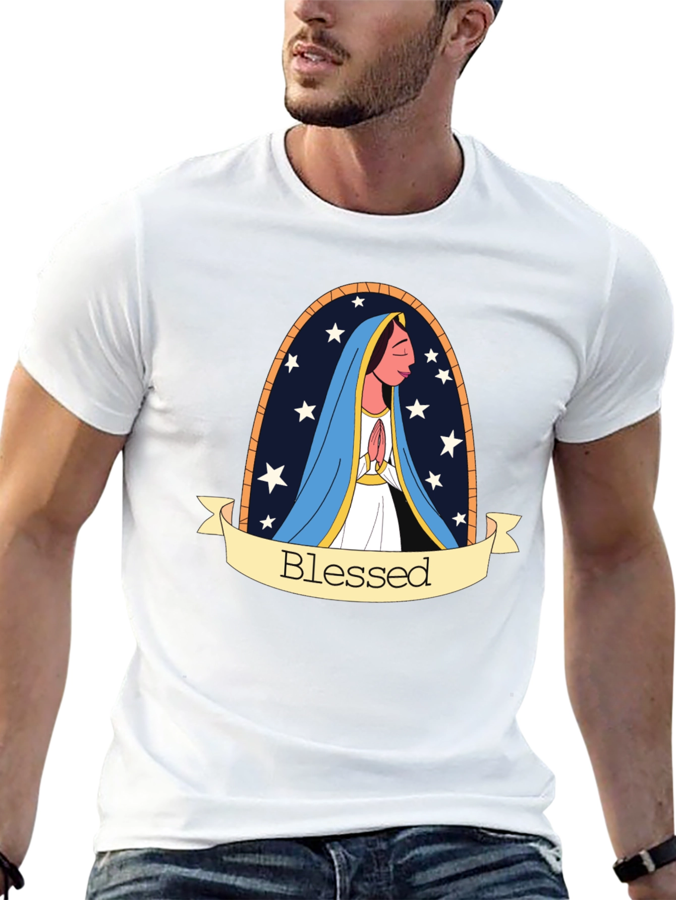 Blessed Virgin Mary Graphic T-Shirt