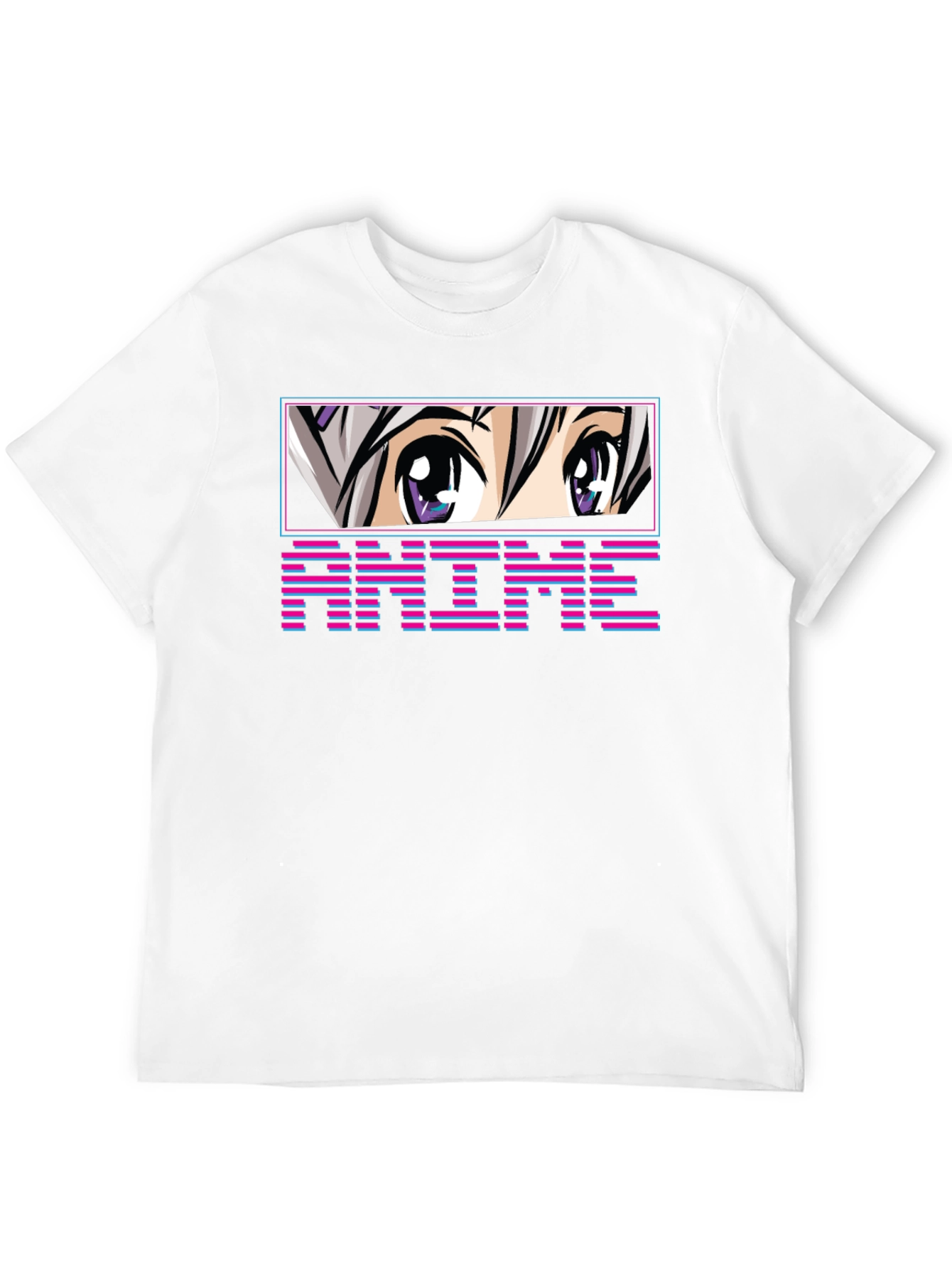 Anime Eyes T-Shirt - Unique Graphic Tee