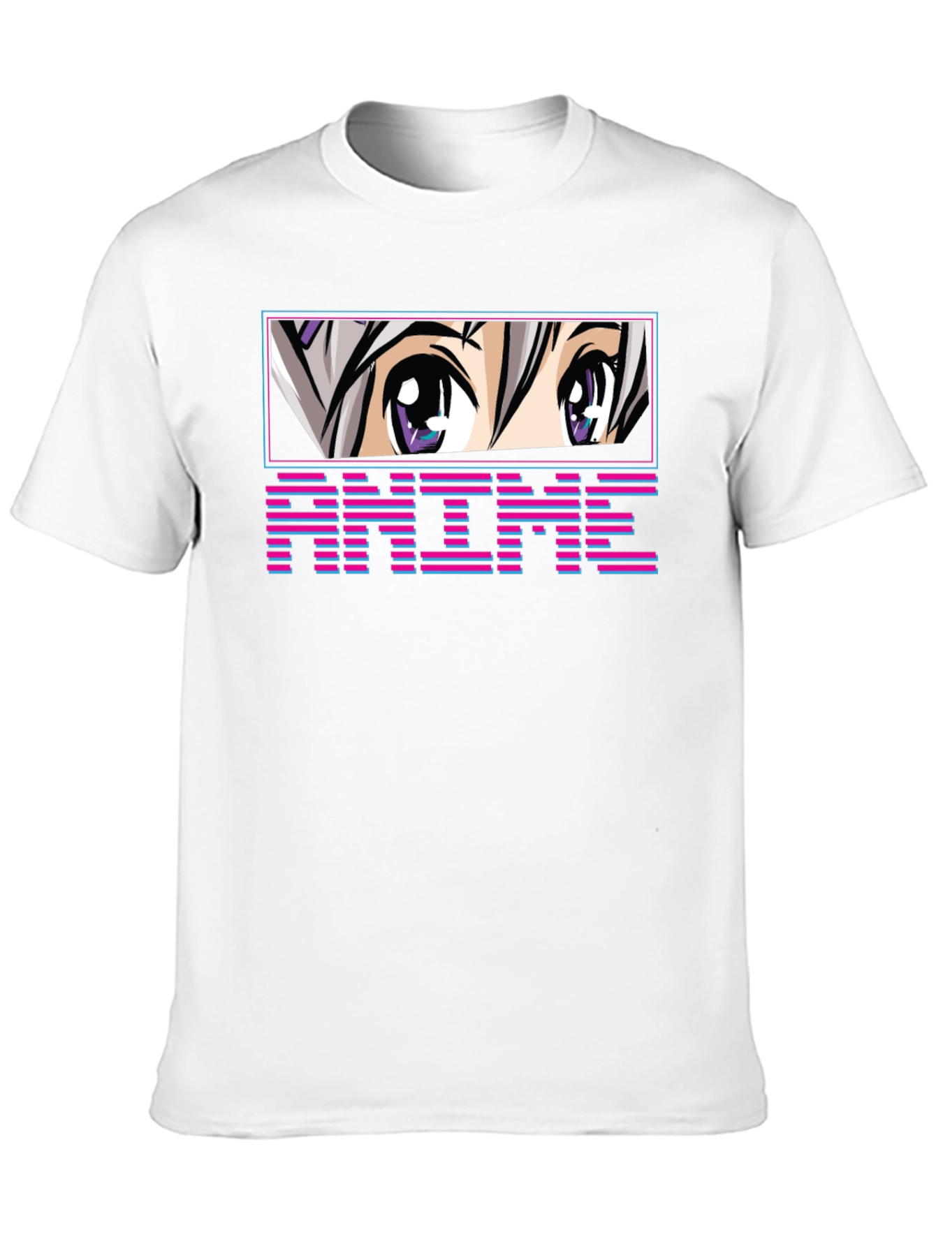 Anime Eyes T-Shirt - Unique Graphic Tee