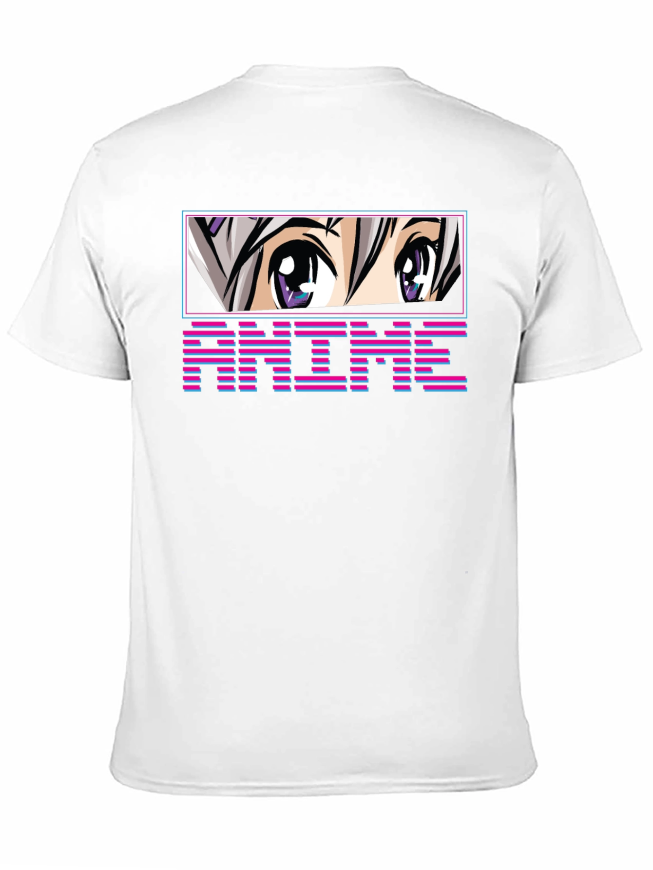 Anime Eyes T-Shirt - Unique Graphic Tee