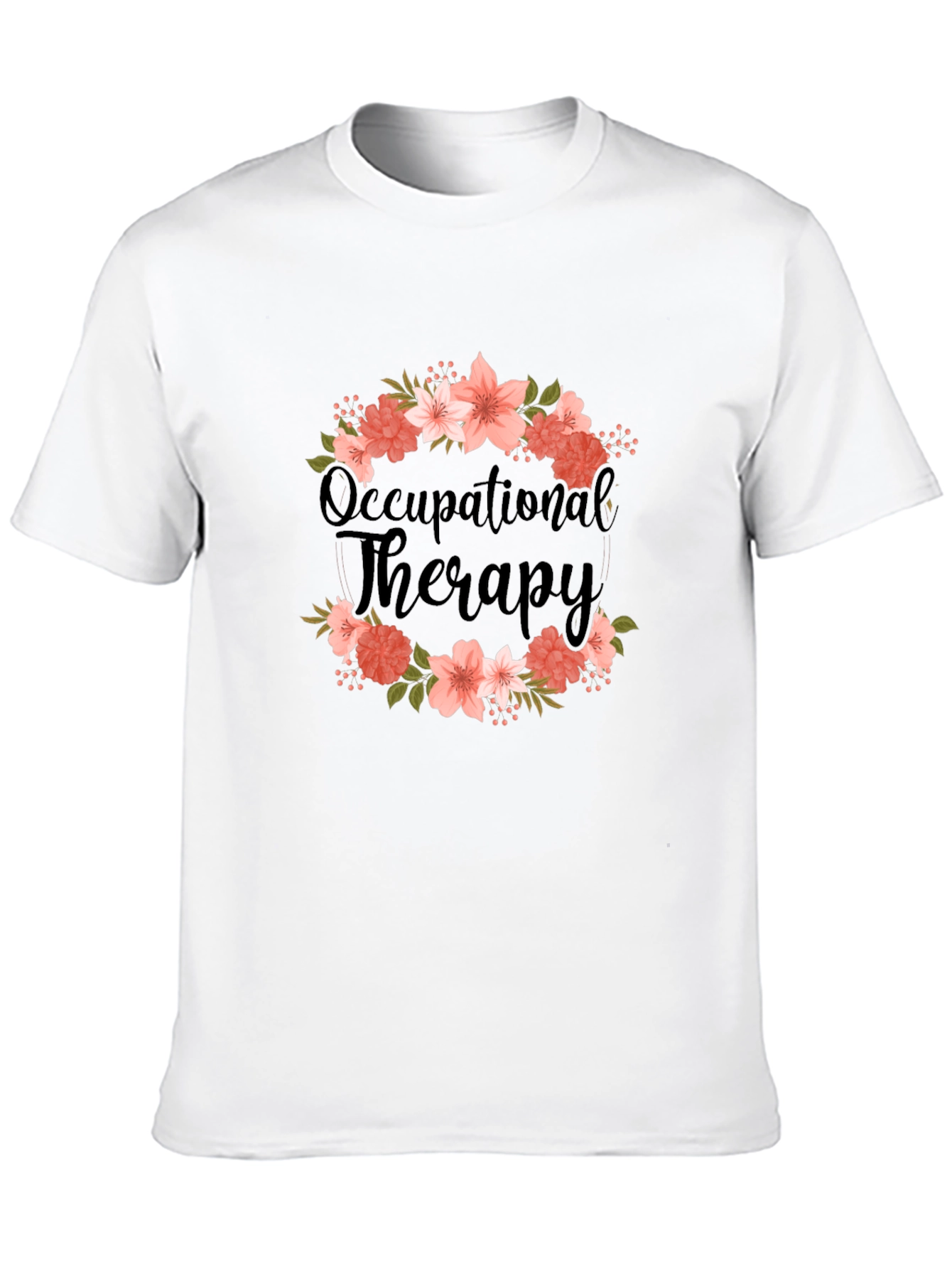 Occupational Therapy Floral Tee