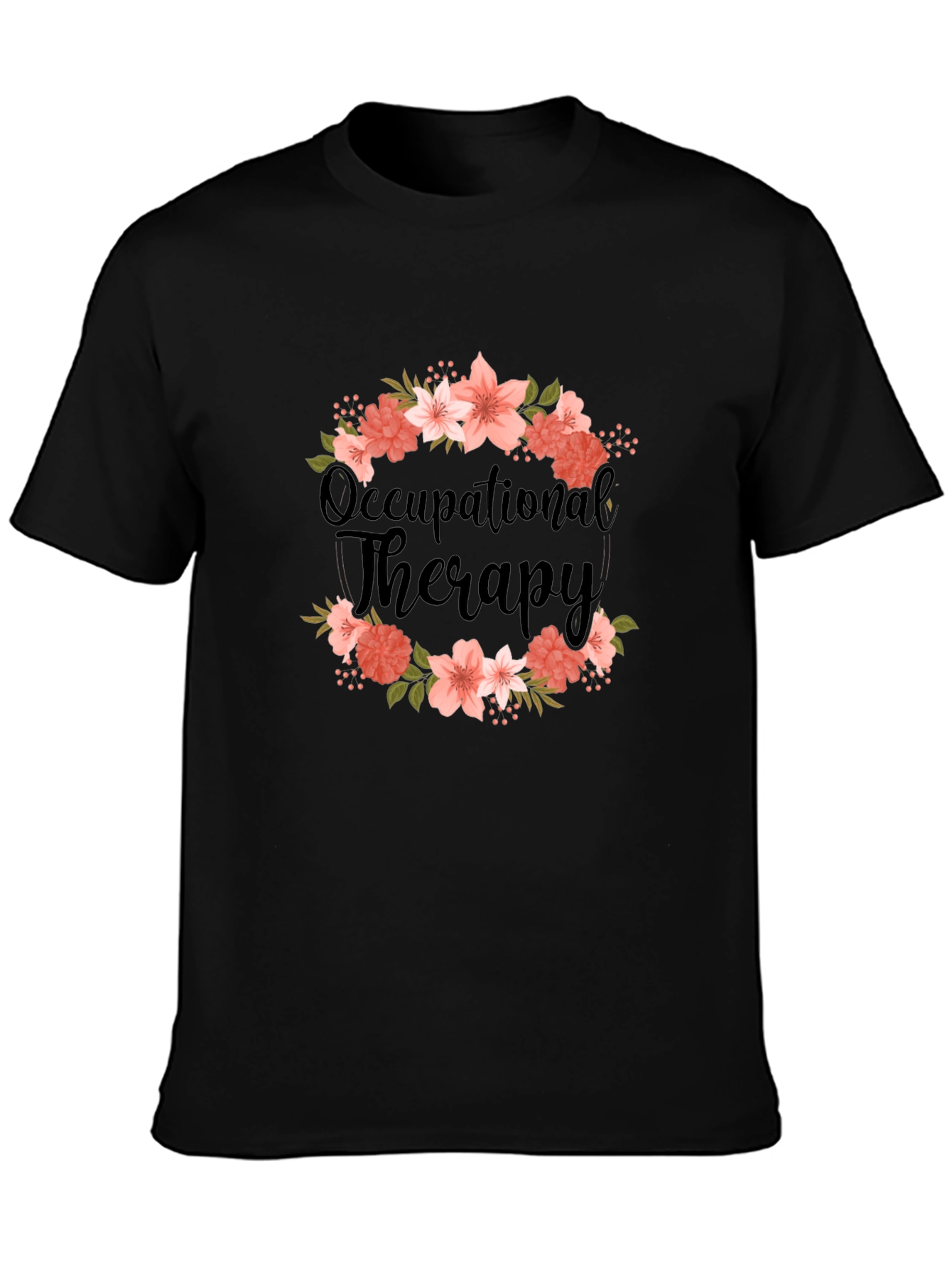 Occupational Therapy Floral Tee
