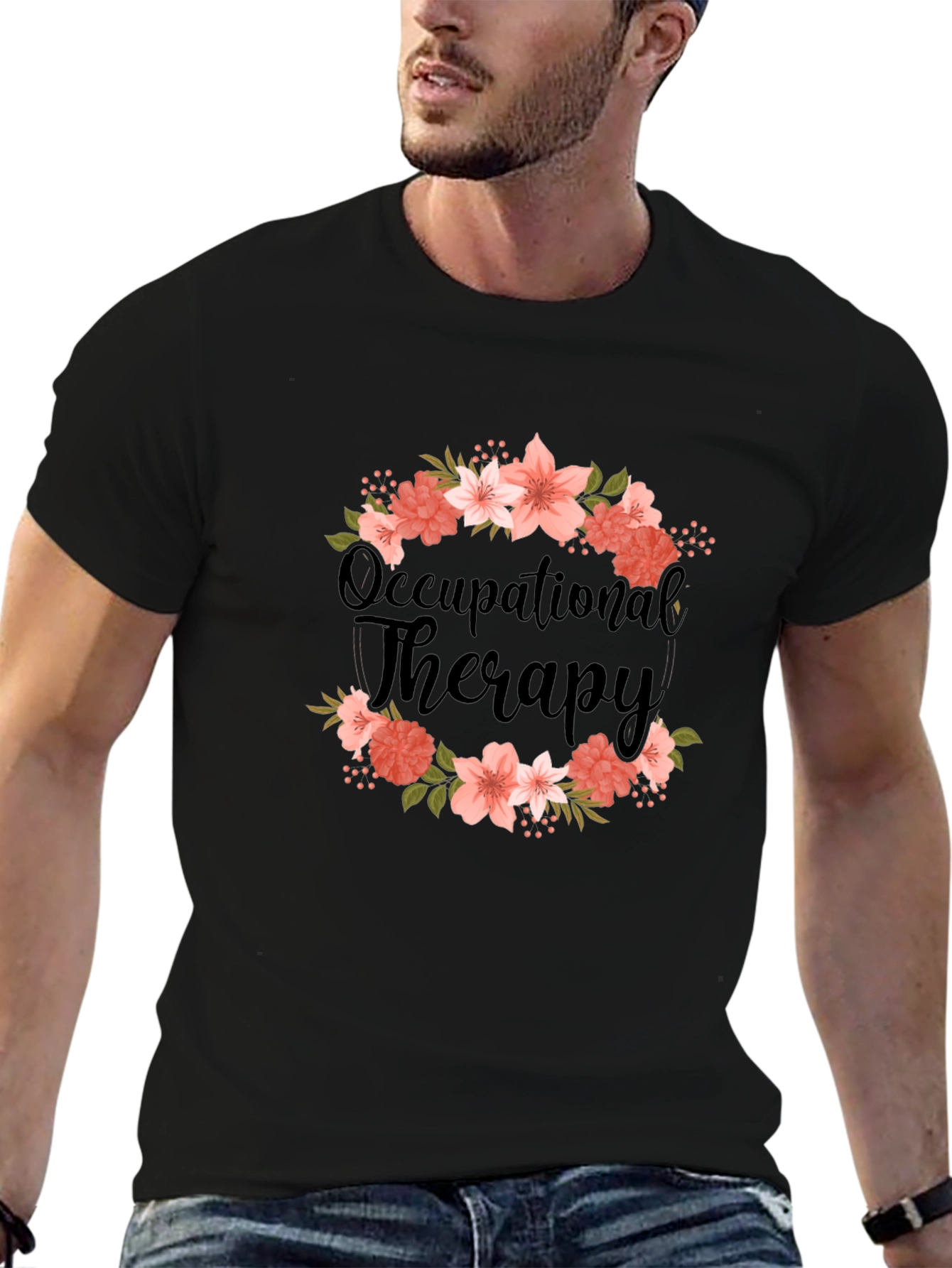 Occupational Therapy Floral Tee