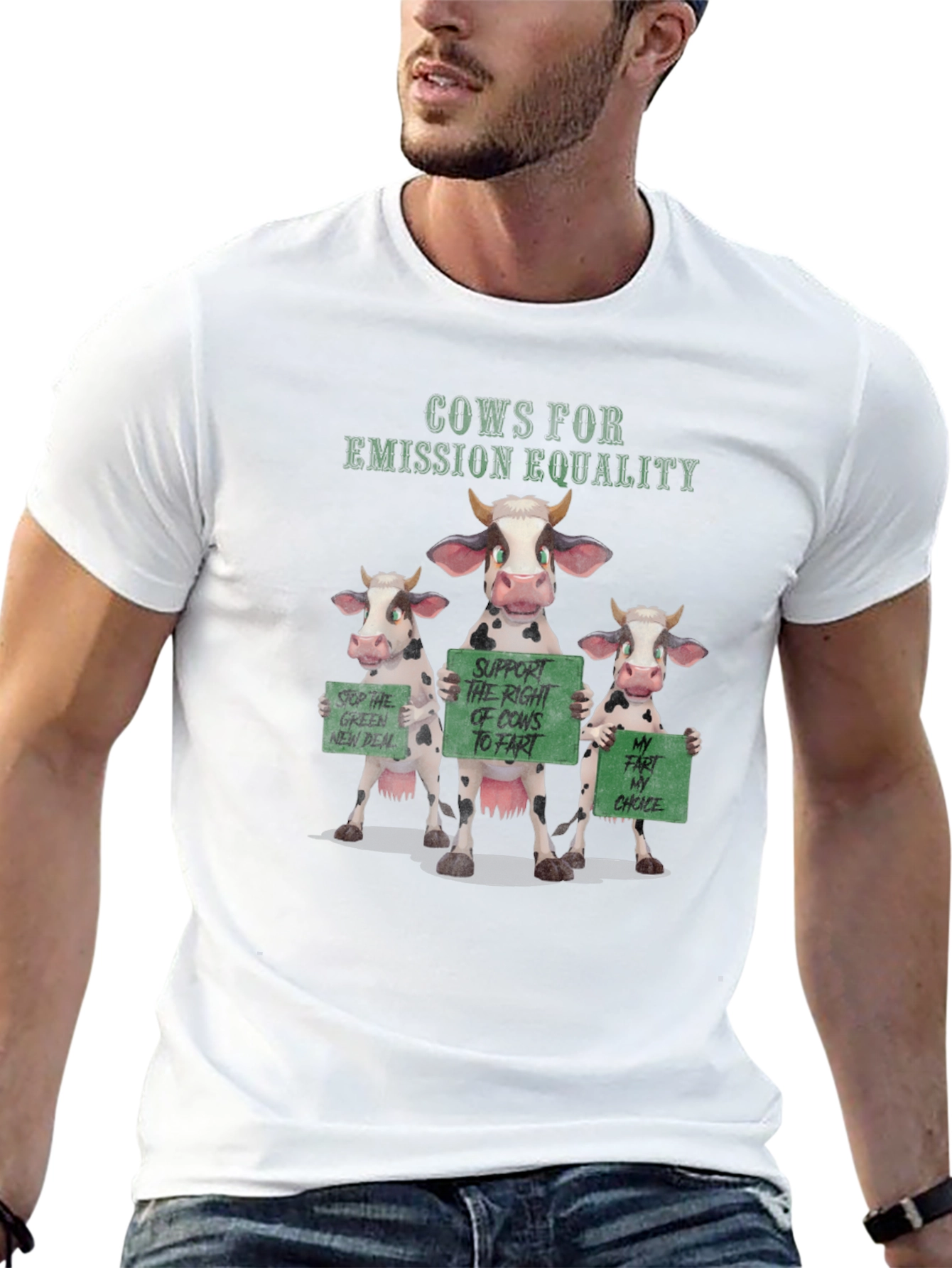 Cows for Emission Equality T-Shirt