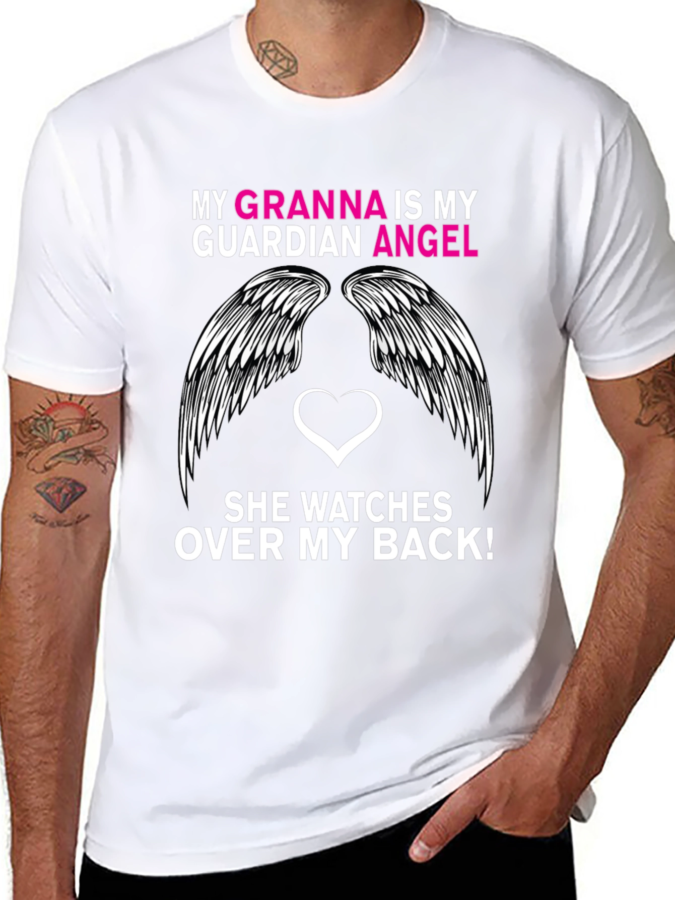 My Granna is My Guardian Angel T-Shirt