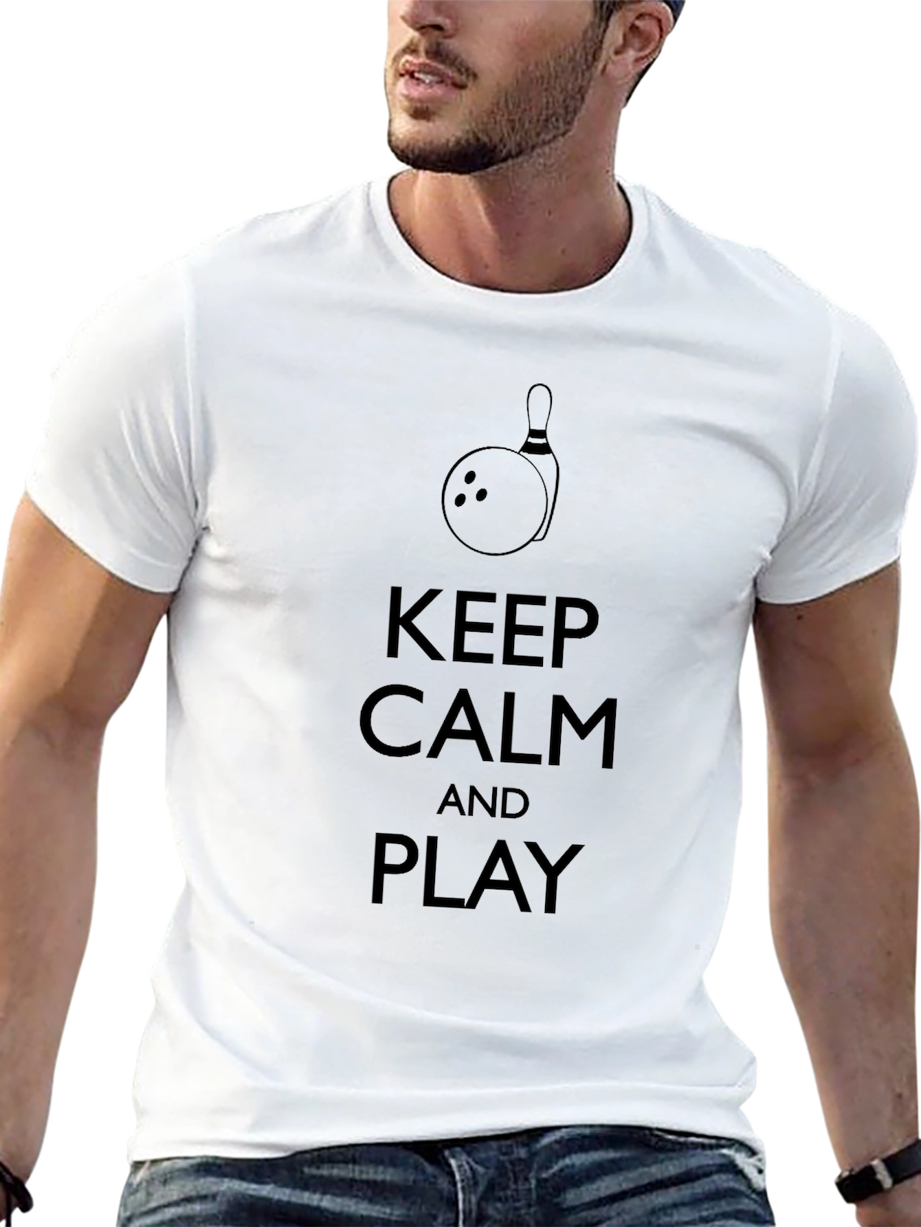 Keep Calm and Play Bowling T-Shirt