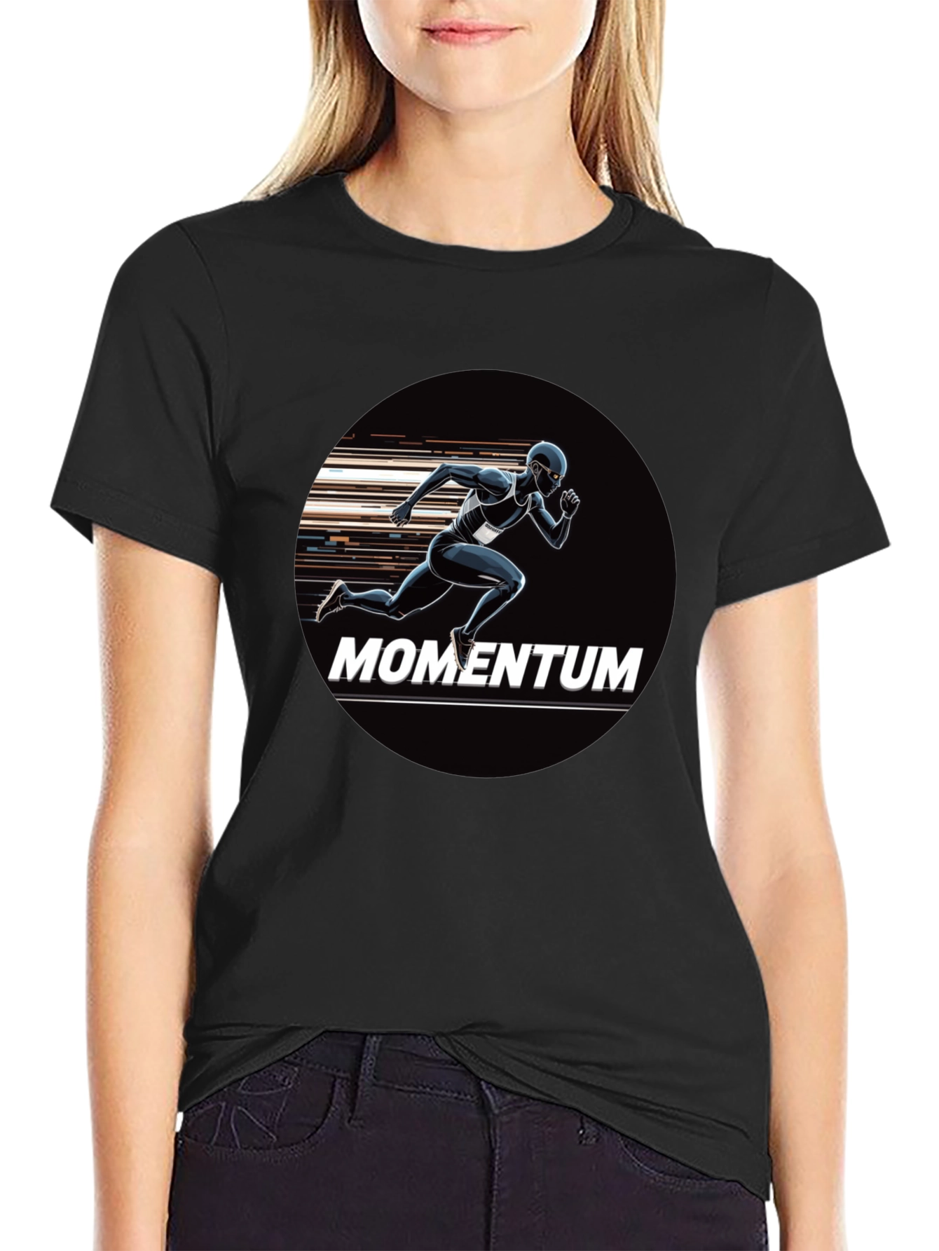 Momentum Graphic Tee - Stylish Athletic Design