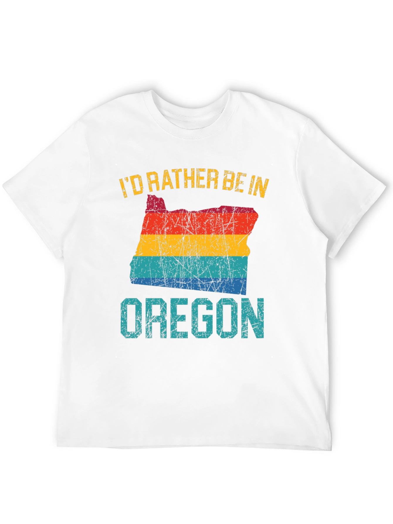 Oregon State Graphic Tee - Retro Travel Shirt