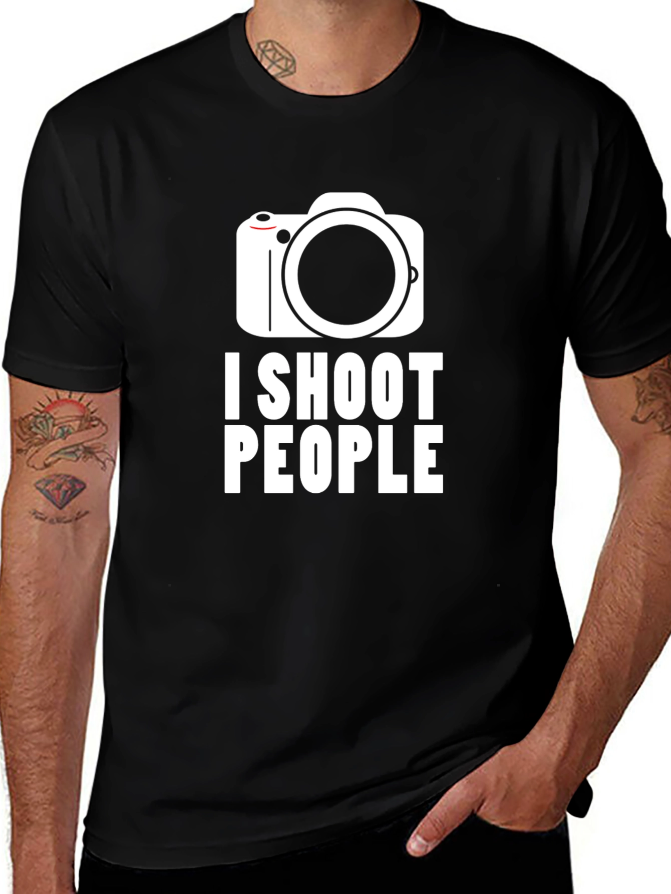 I Shoot People Photography T-Shirt