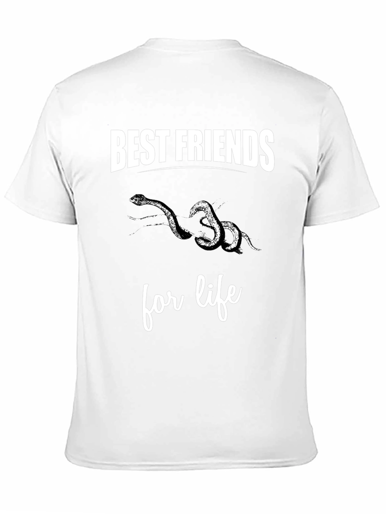 Best Friends Snakes Graphic Tee Shirt