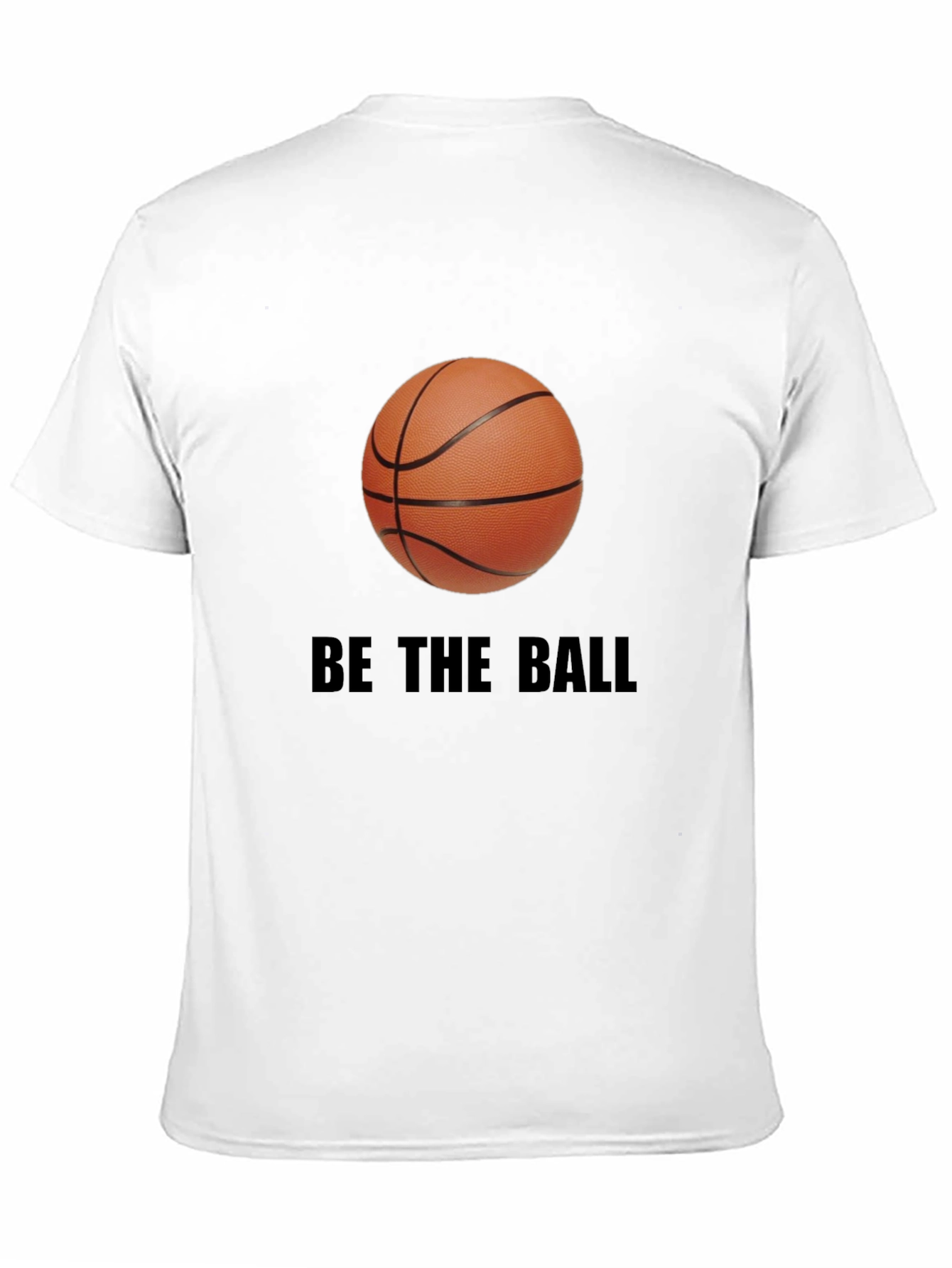 Be the Ball T-Shirt - Unique Basketball Graphic Tee