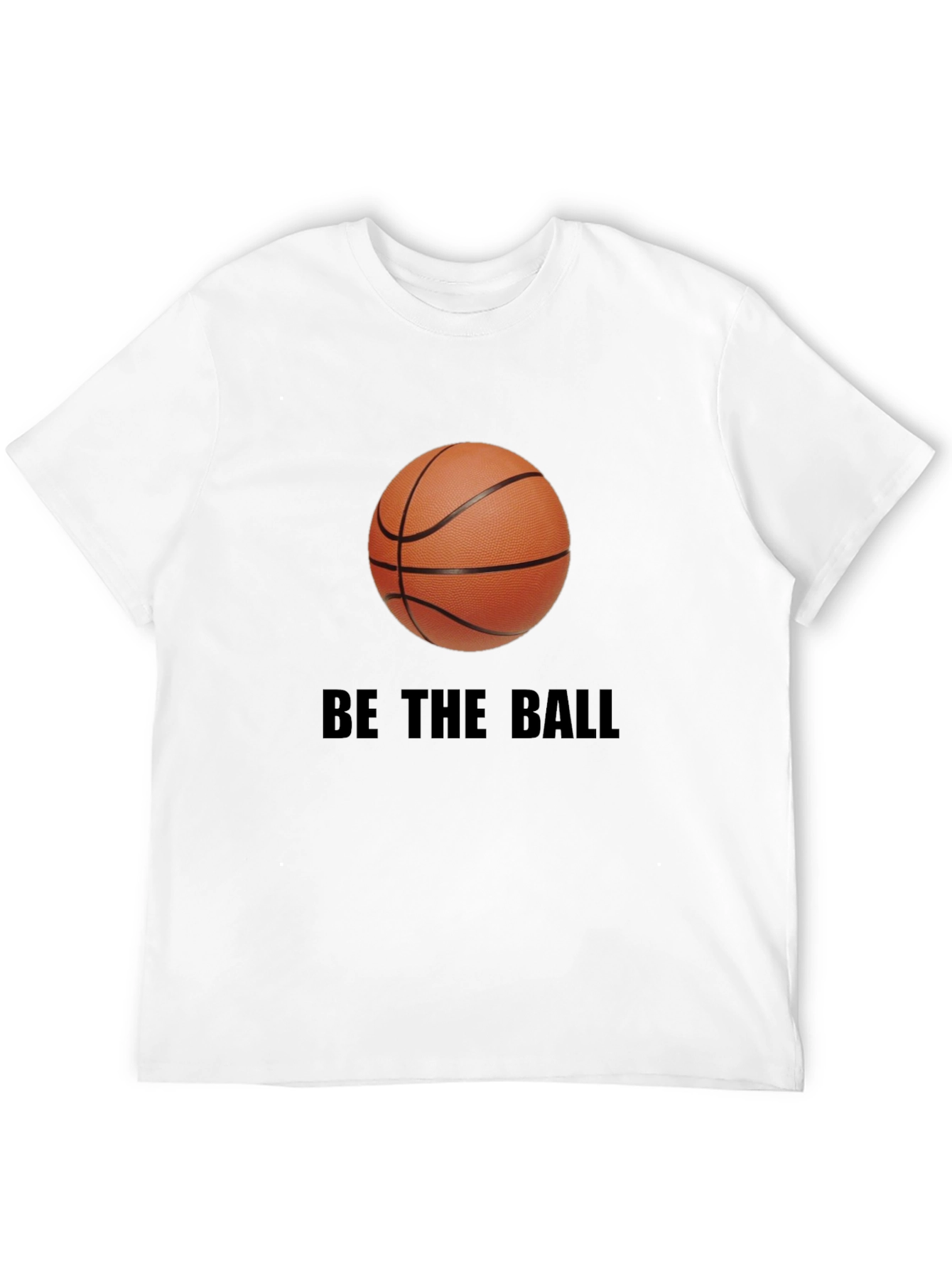 Be the Ball T-Shirt - Unique Basketball Graphic Tee