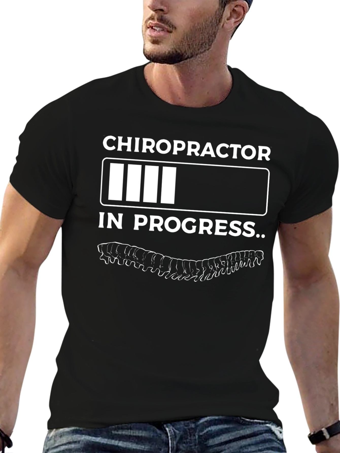 Chiropractor In Progress Funny T-Shirt