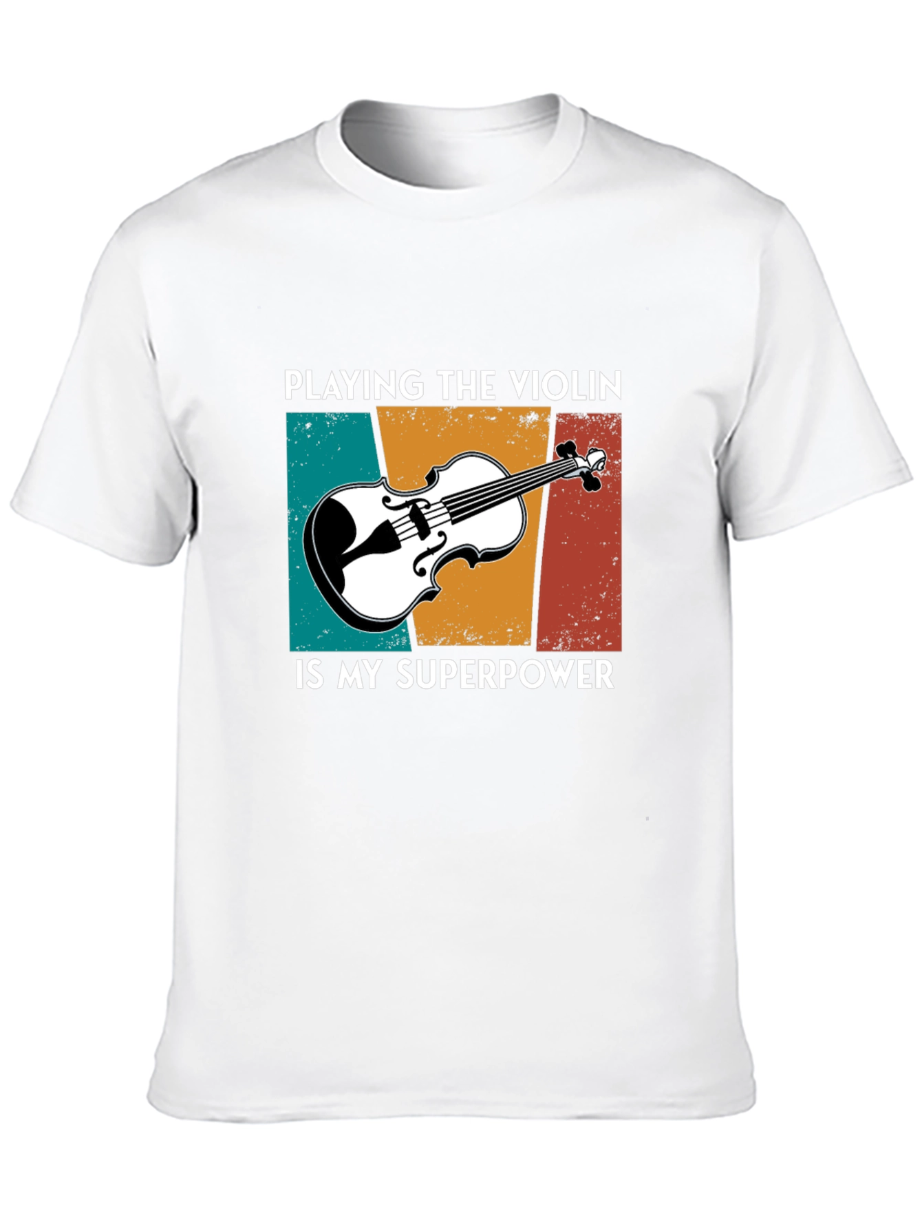 Violin Superpower T-Shirt - Music Lover Tee