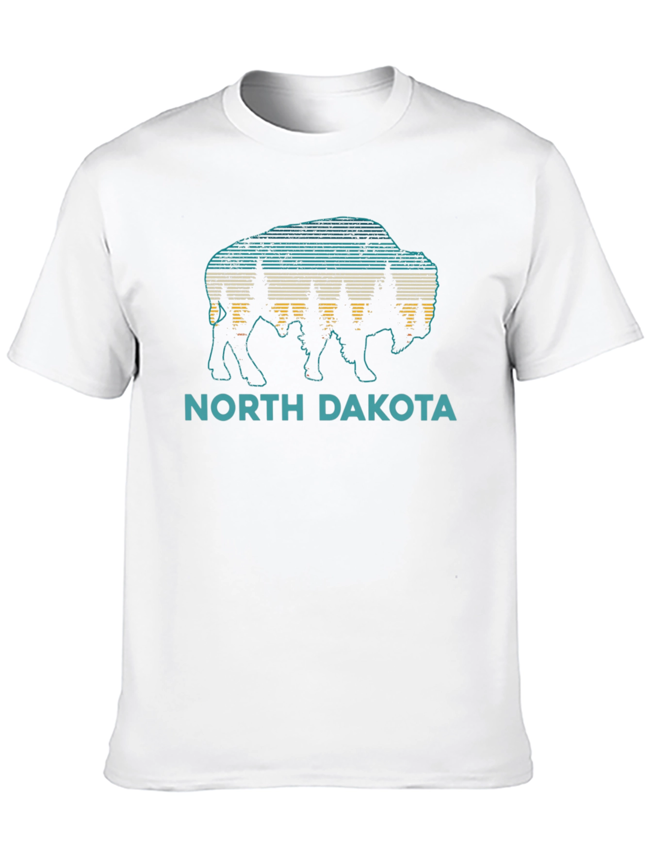 North Dakota Bison Graphic T-Shirt