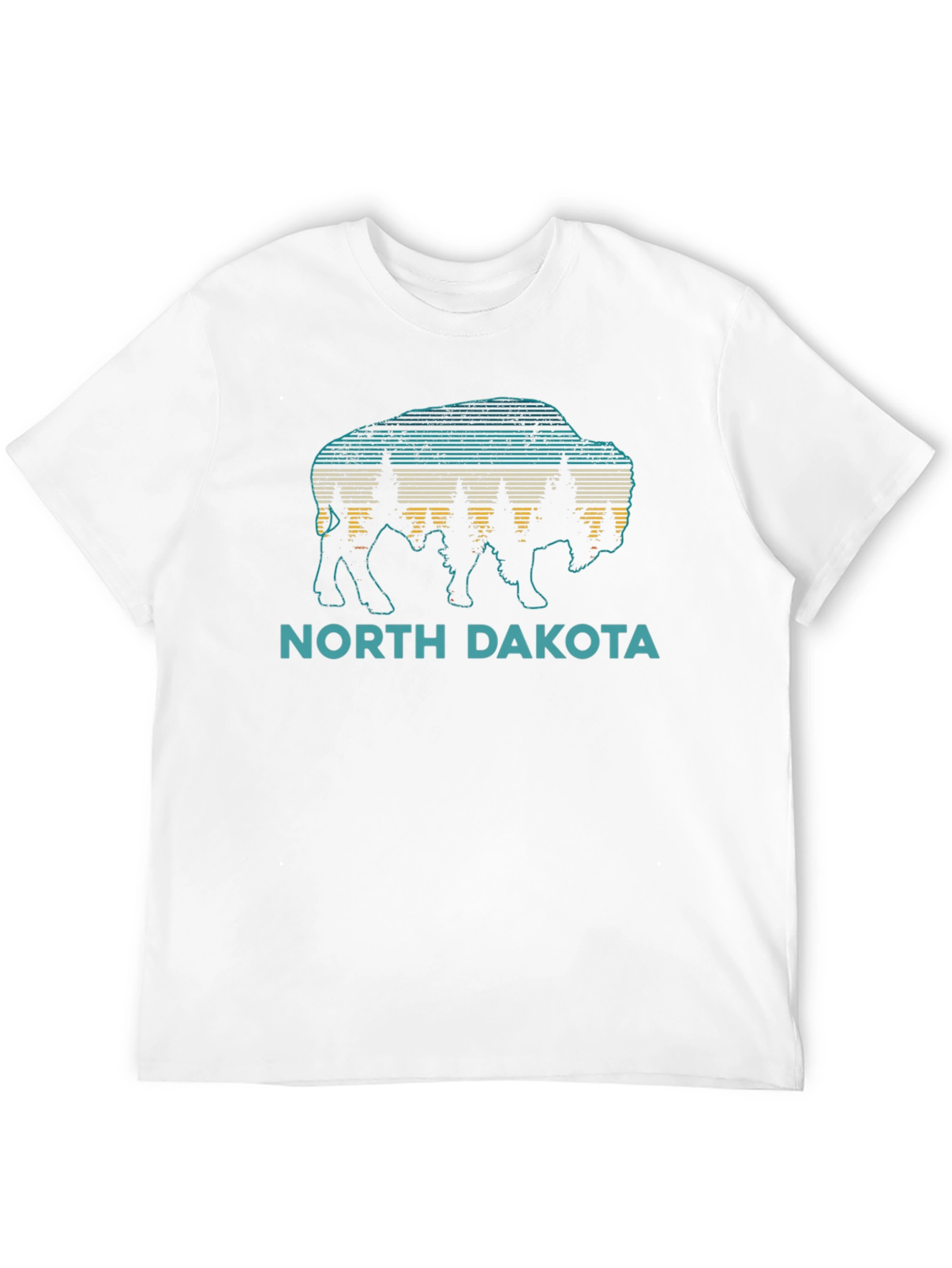 North Dakota Bison Graphic T-Shirt