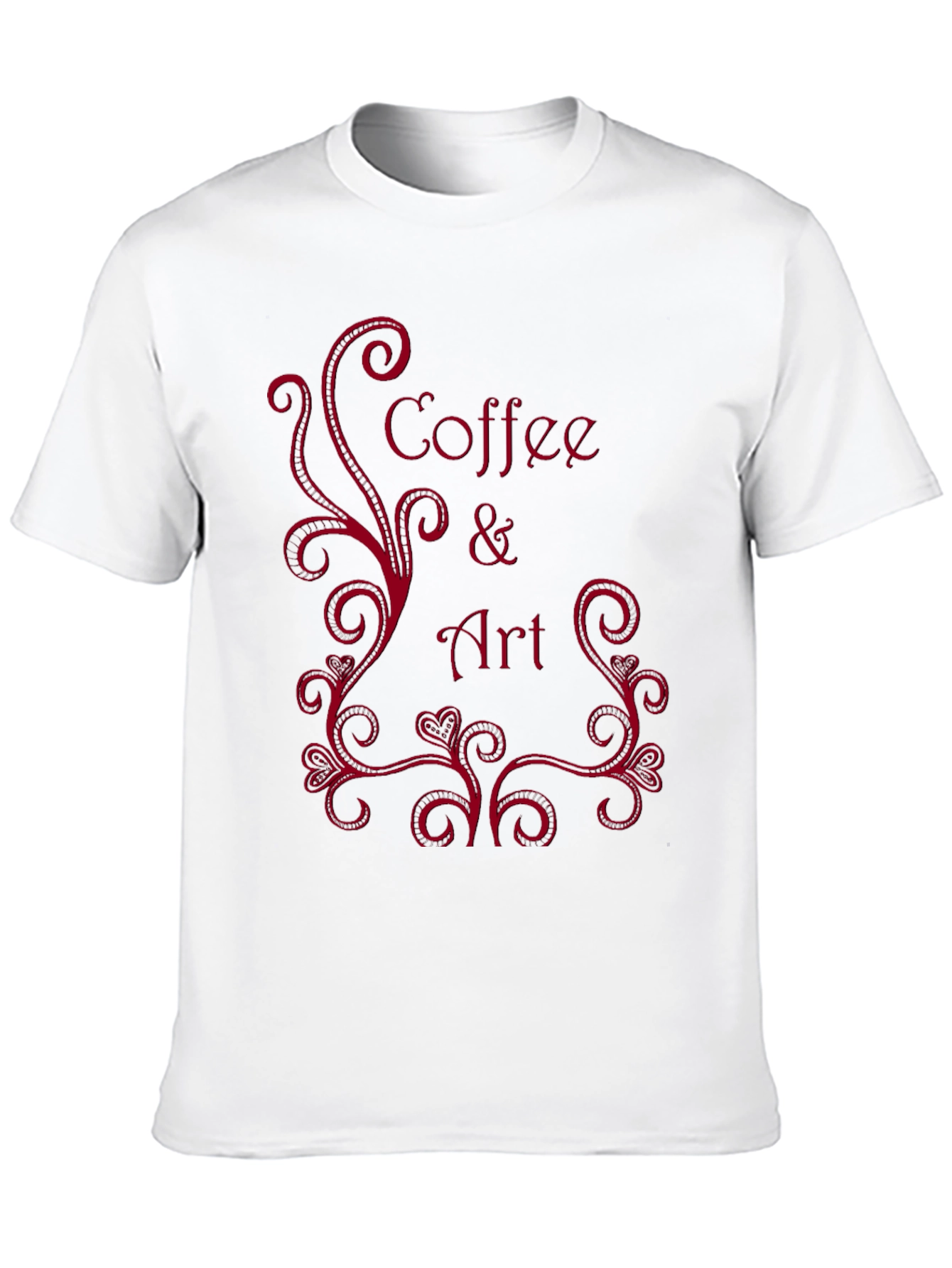 Coffee & Art Black T-Shirt