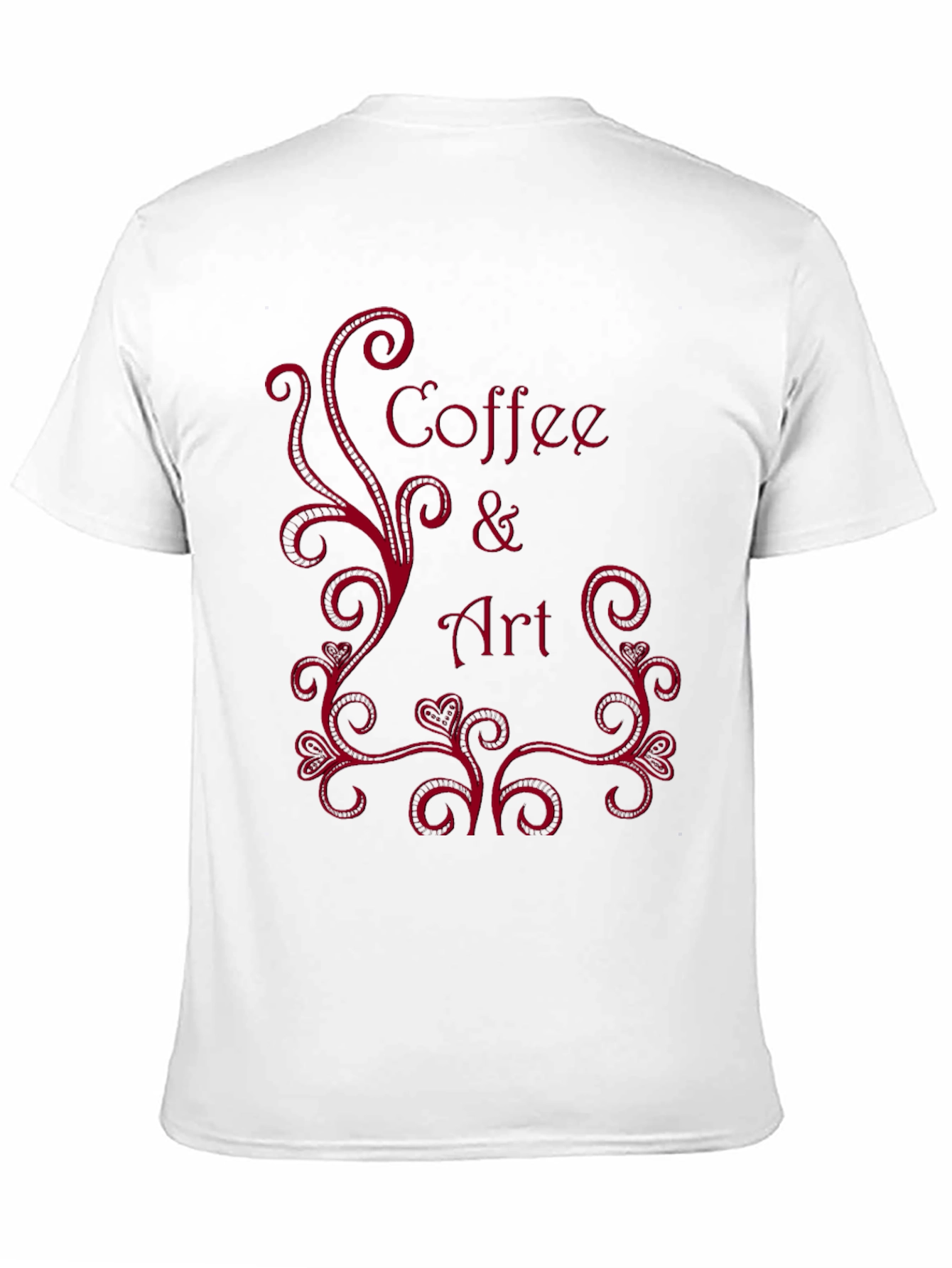 Coffee & Art Black T-Shirt