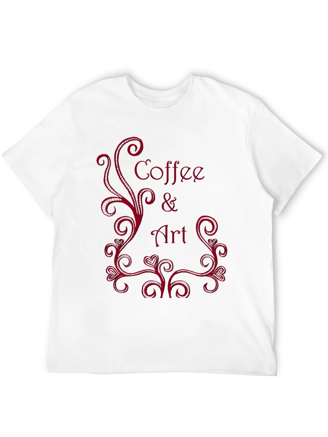 Coffee & Art Black T-Shirt