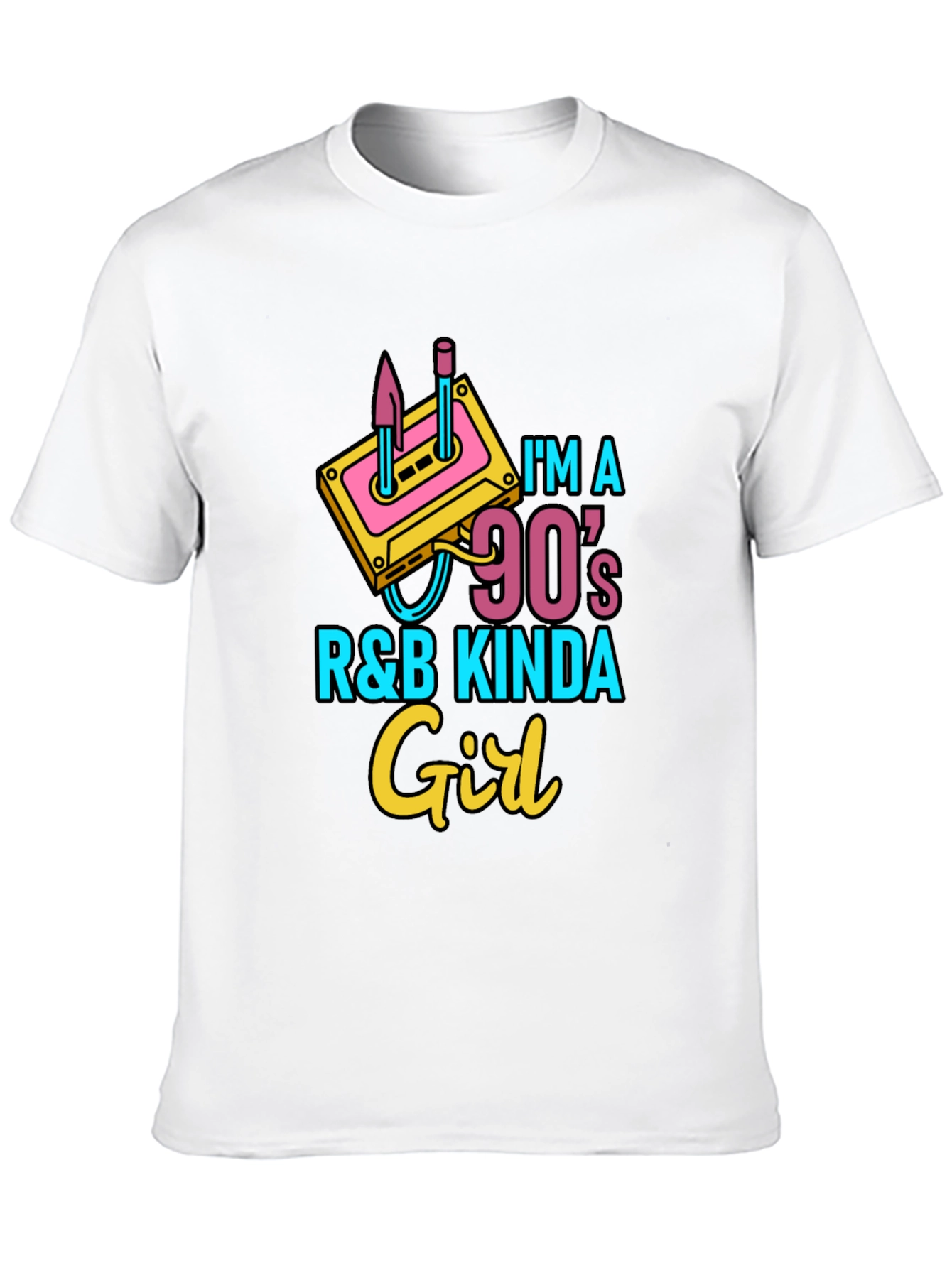 Im a 90s R&B Kinda Girl Black T-Shirt