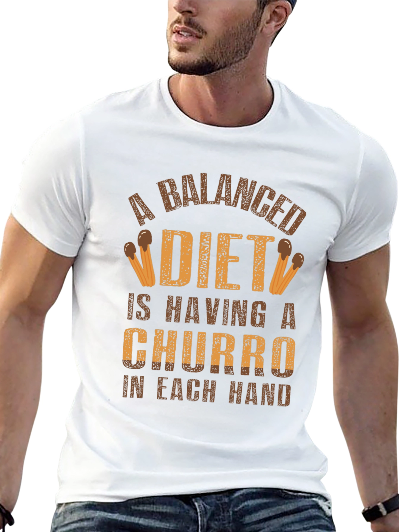 Balanced Diet Churro T-Shirt
