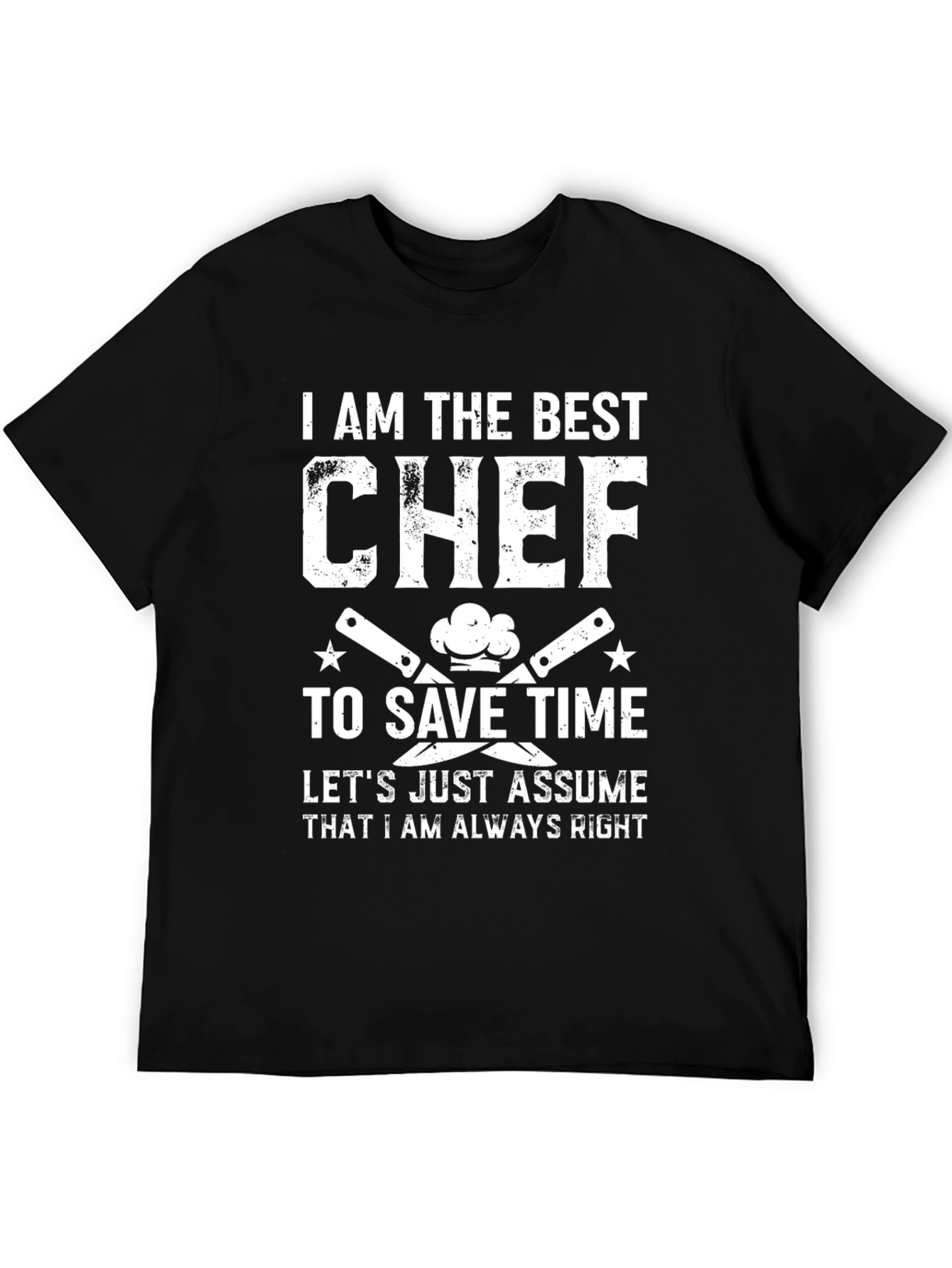 Best Chef Graphic T-Shirt - Funny Foodie Tee