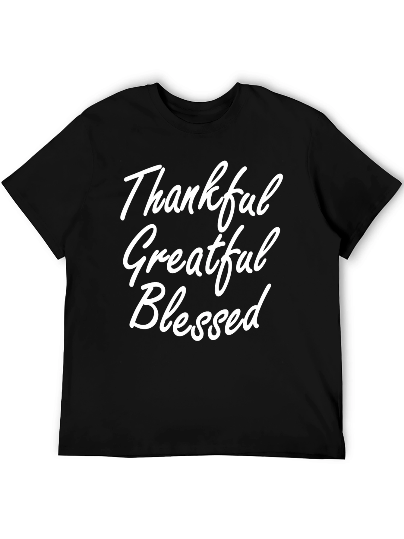 Thankful Greatful Blessed Graphic Tee