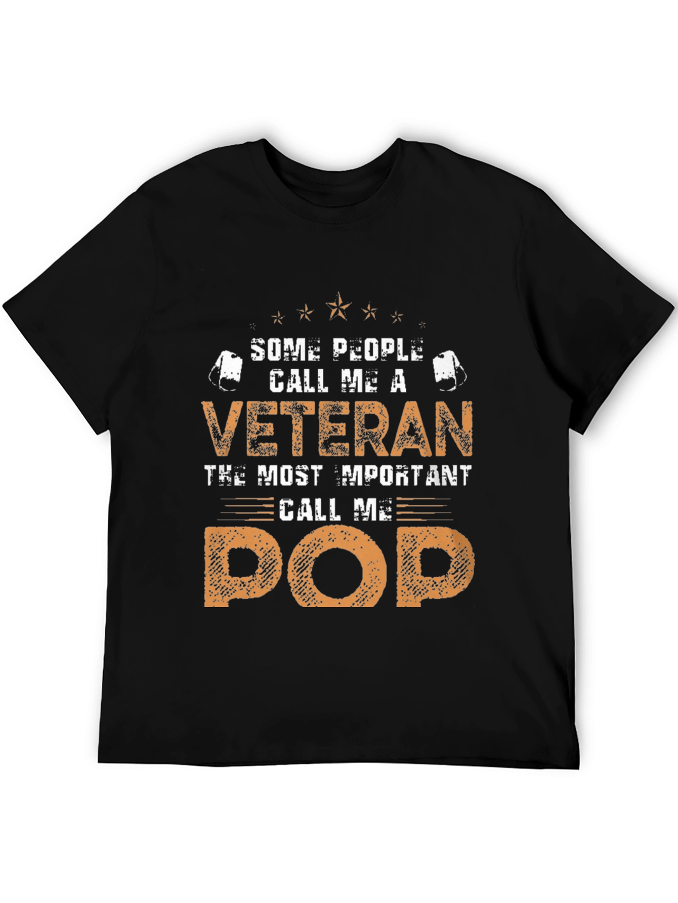 Veteran Pop T-Shirt - Gift for Grandfather
