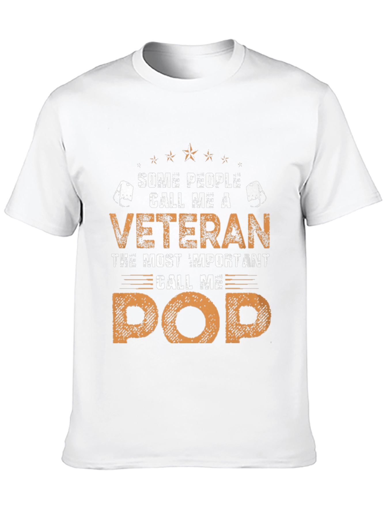 Veteran Pop T-Shirt - Gift for Grandfather