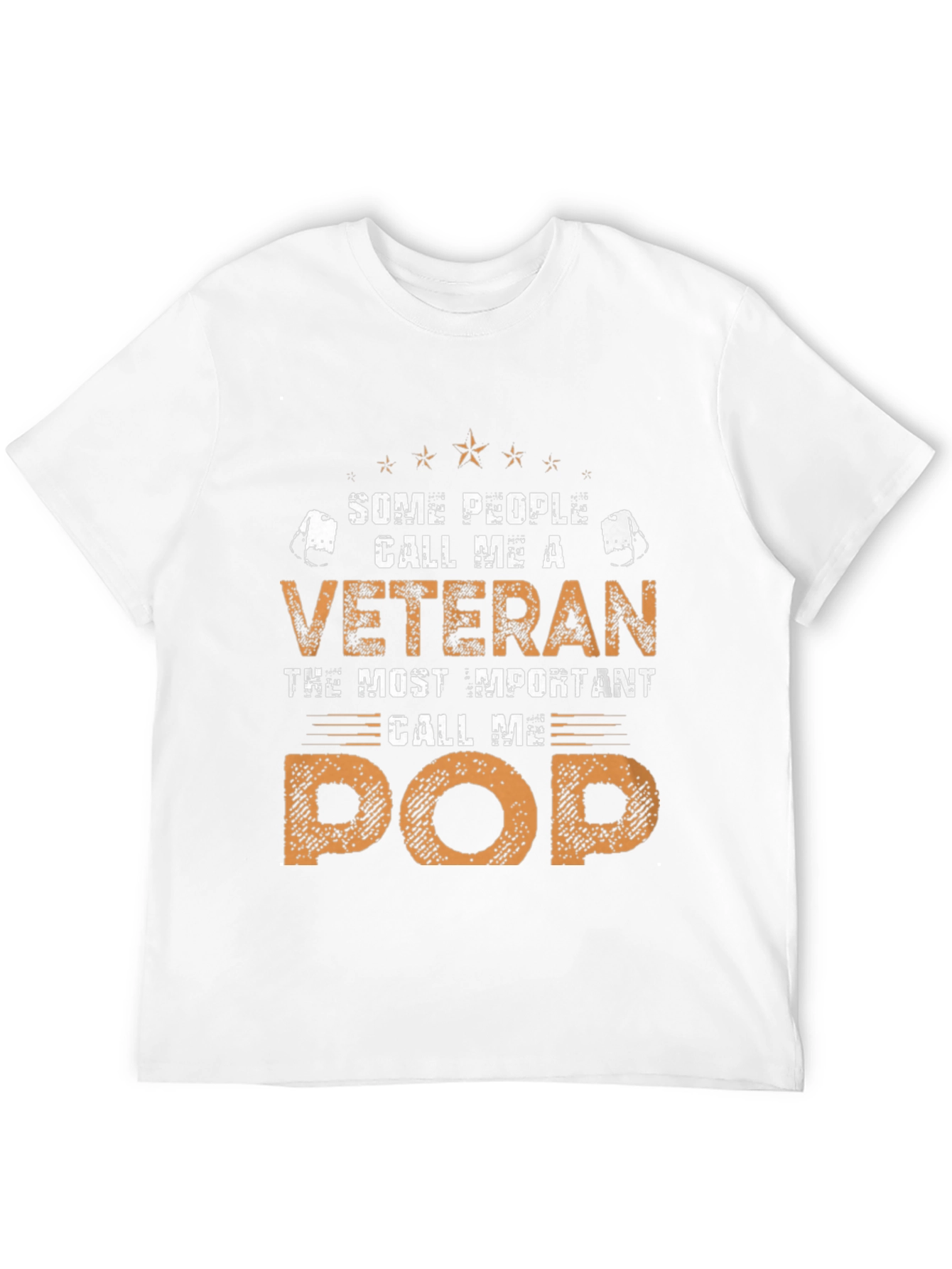 Veteran Pop T-Shirt - Gift for Grandfather
