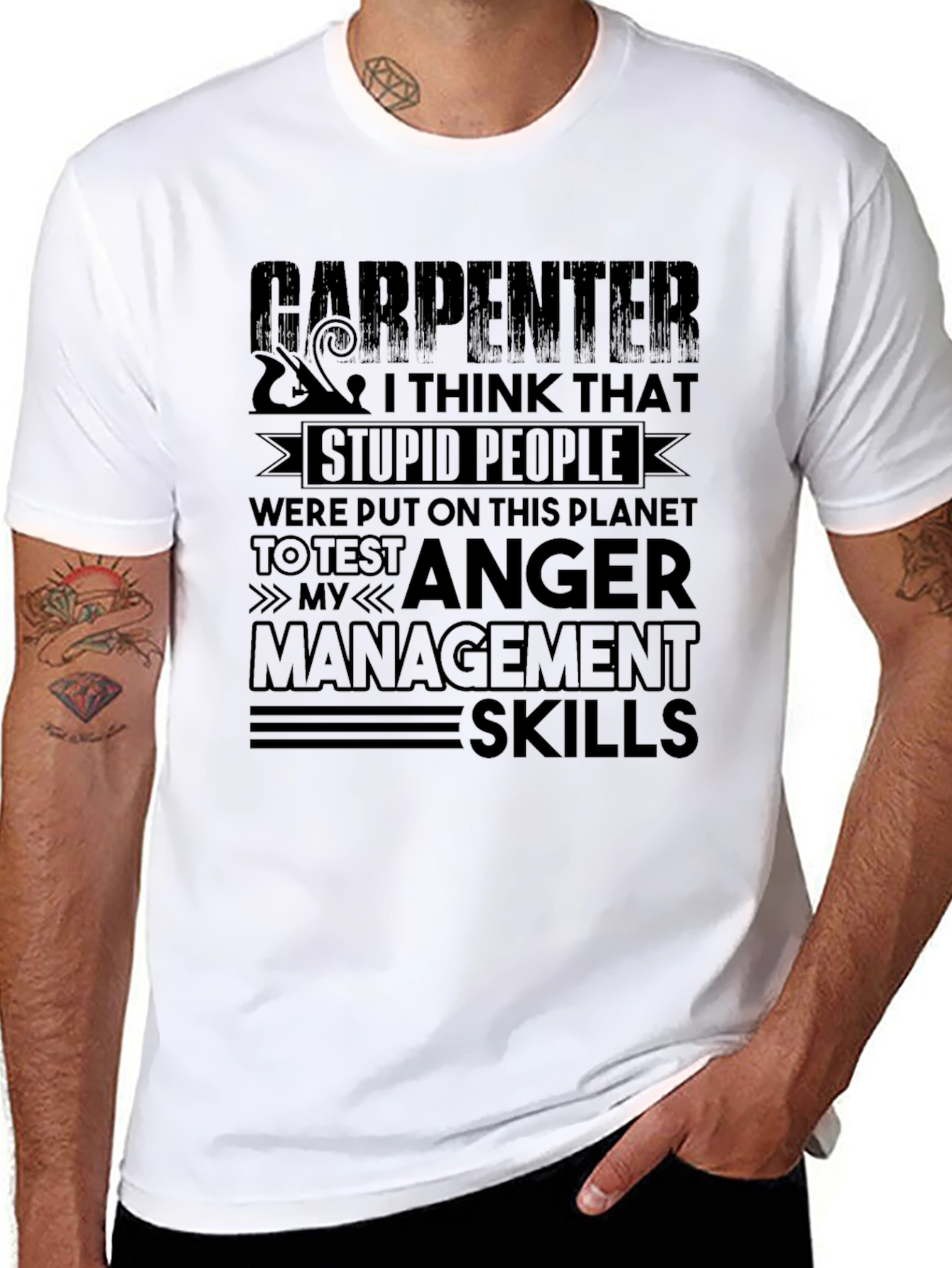 Carpenter Anger Management T-Shirt