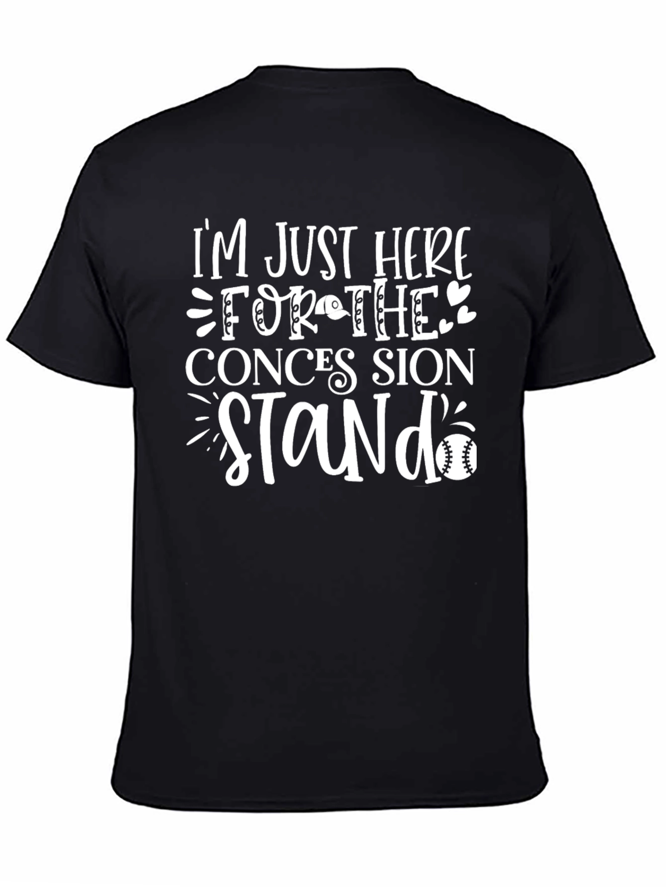 Concession Stand Baseball Fan T-Shirt