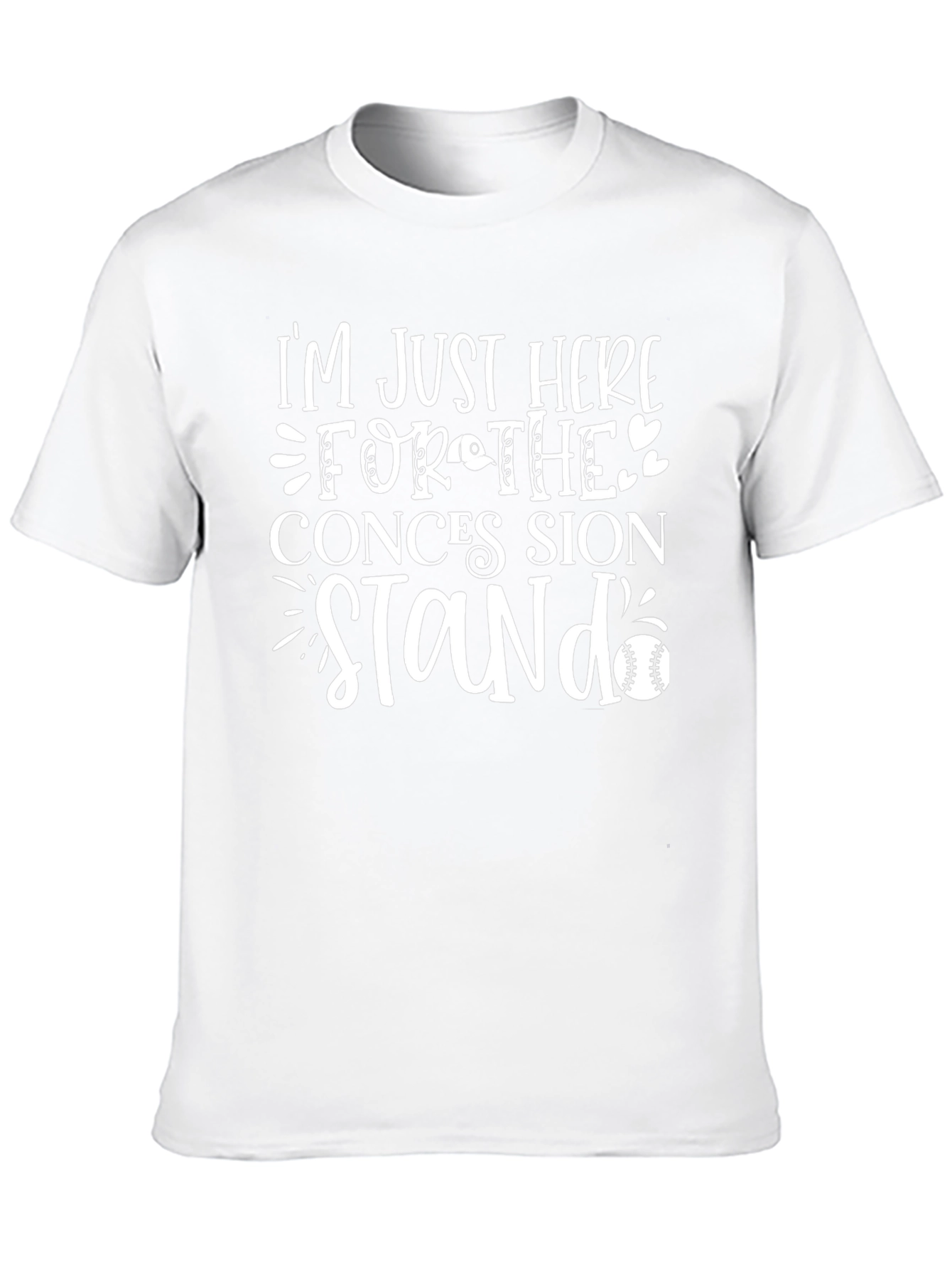 Concession Stand Baseball Fan T-Shirt