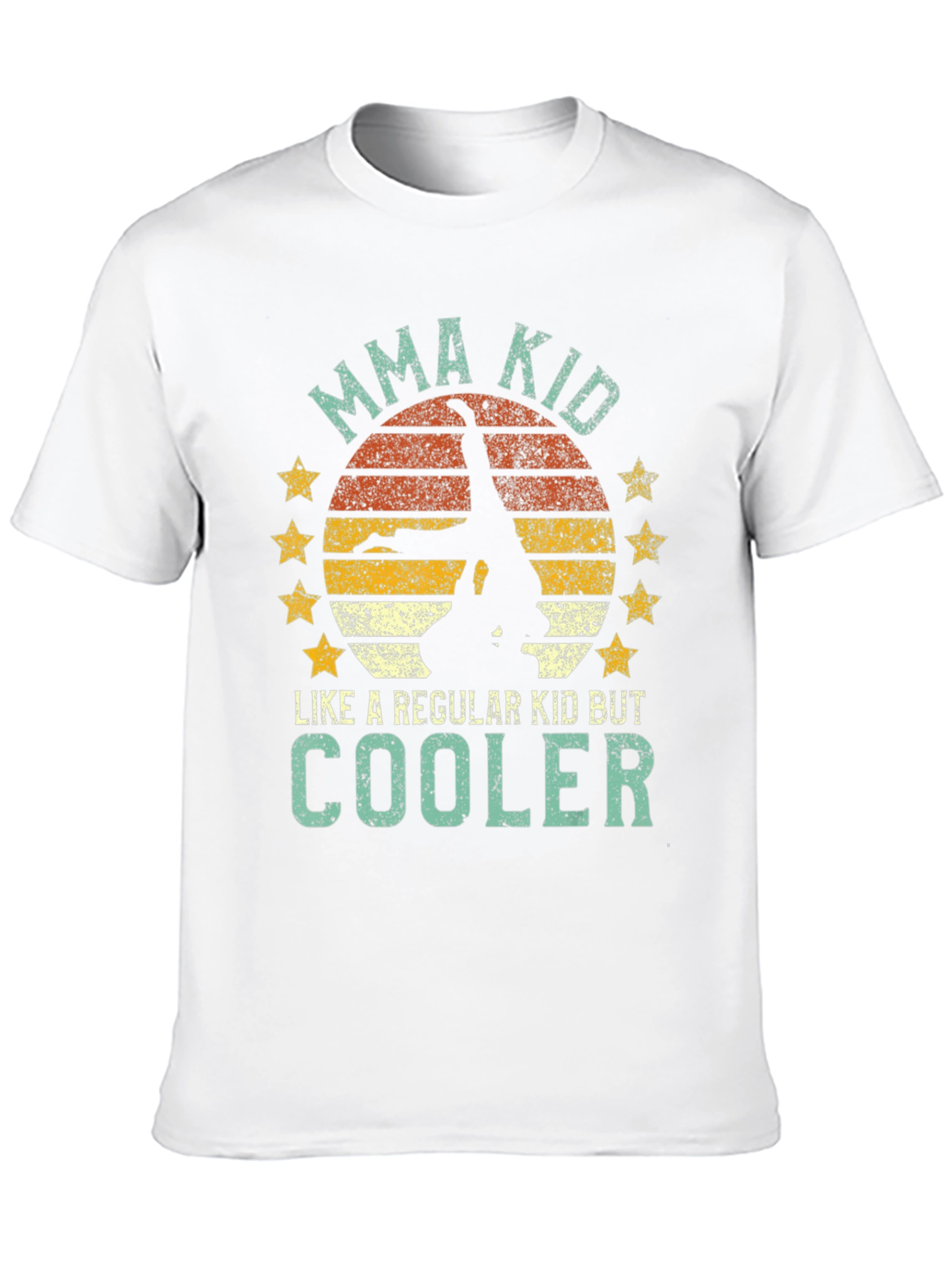 MMA Kid Graphic T-Shirt - Martial Arts Cool