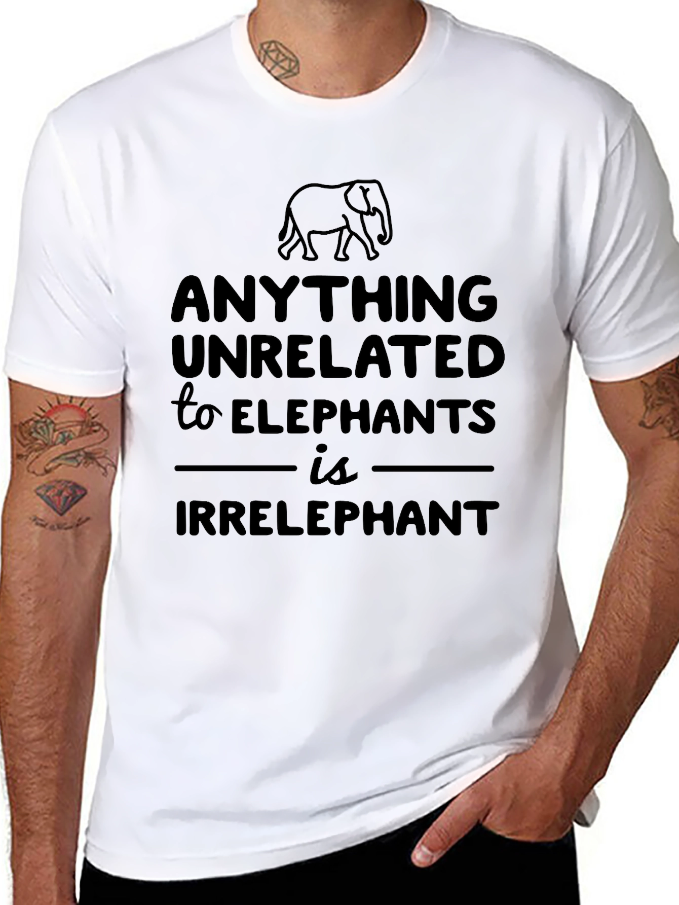 Anything Unrelated to Elephants T-Shirt
