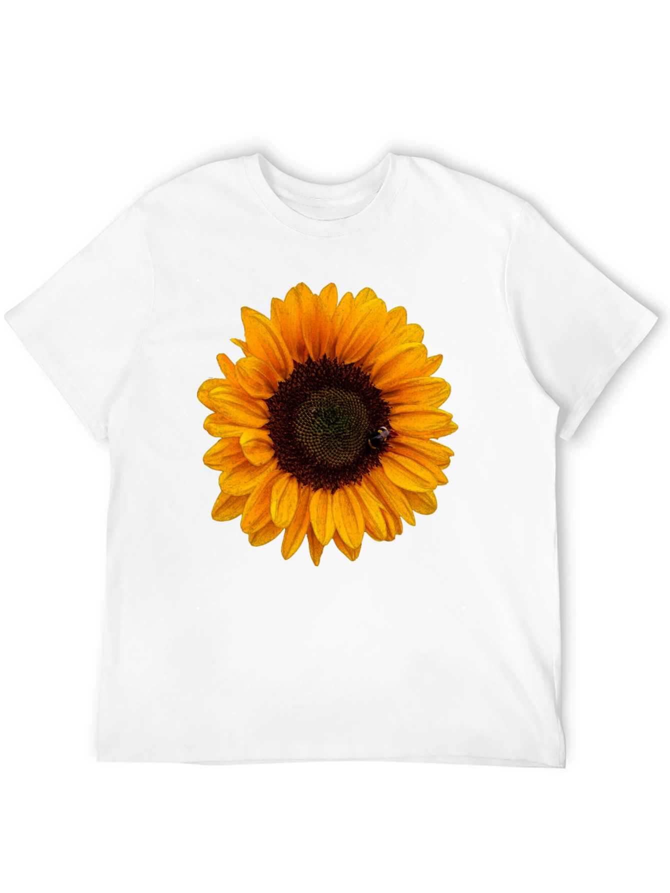 Sunflower Graphic Tee - Black Unisex T-Shirt