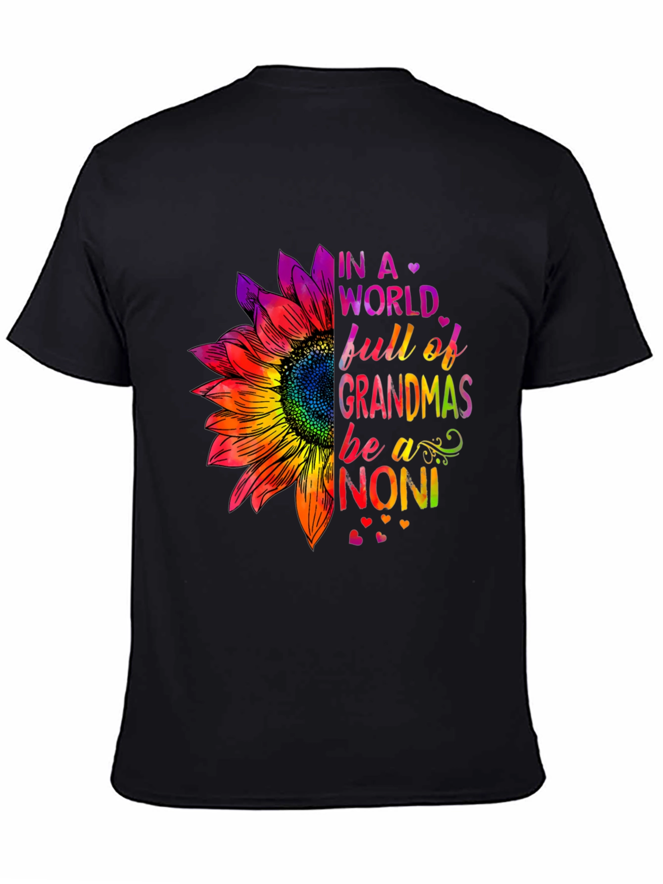 Sunflower Noni Graphic Tee - Black