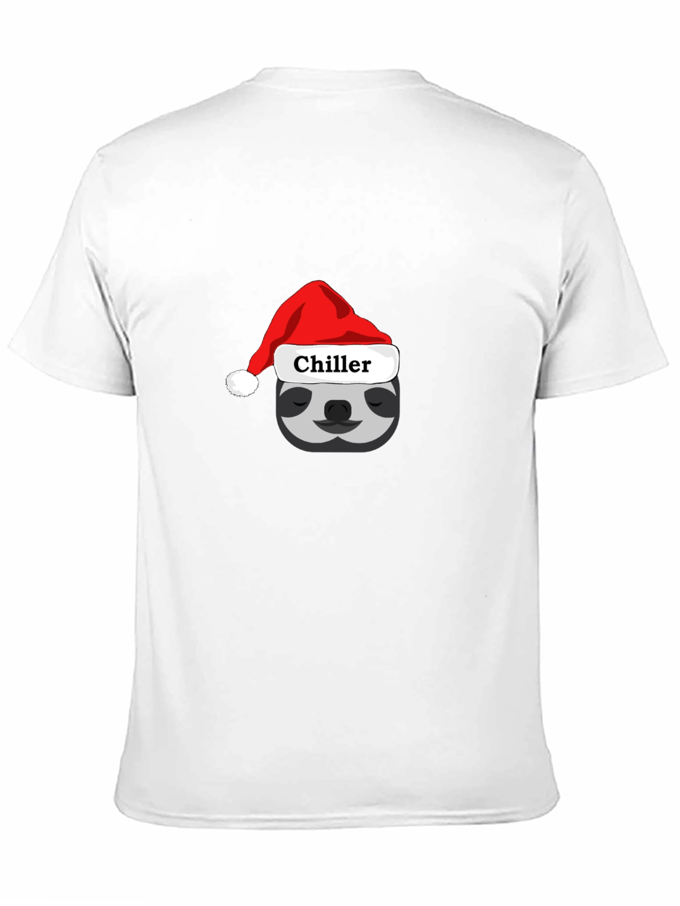 Chiller Sloth Santa Hat T-Shirt
