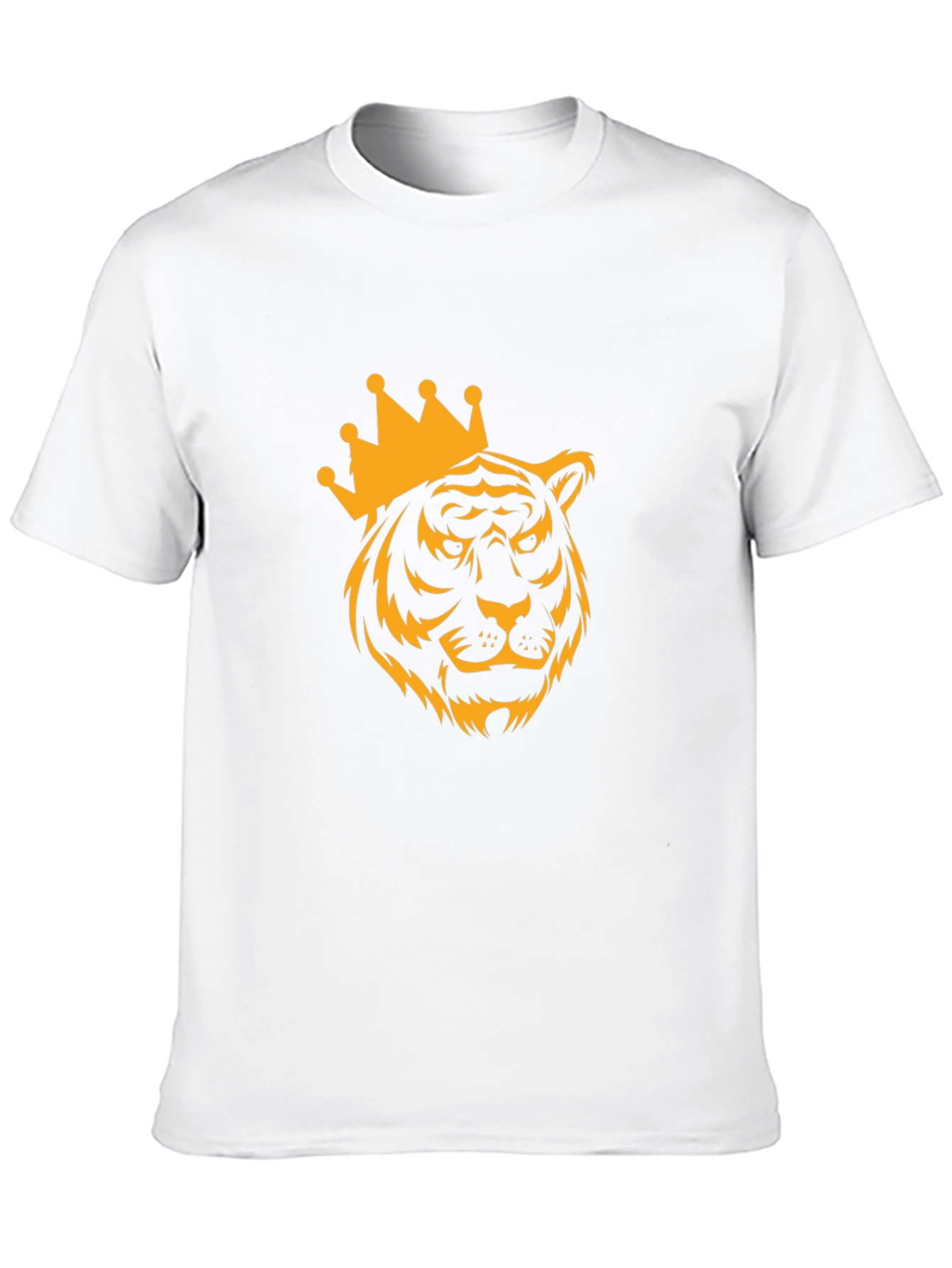 Tiger King Graphic Print Black T-Shirt