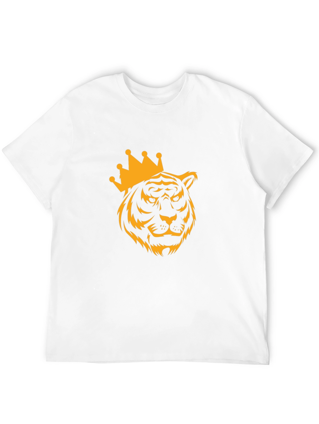 Tiger King Graphic Print Black T-Shirt