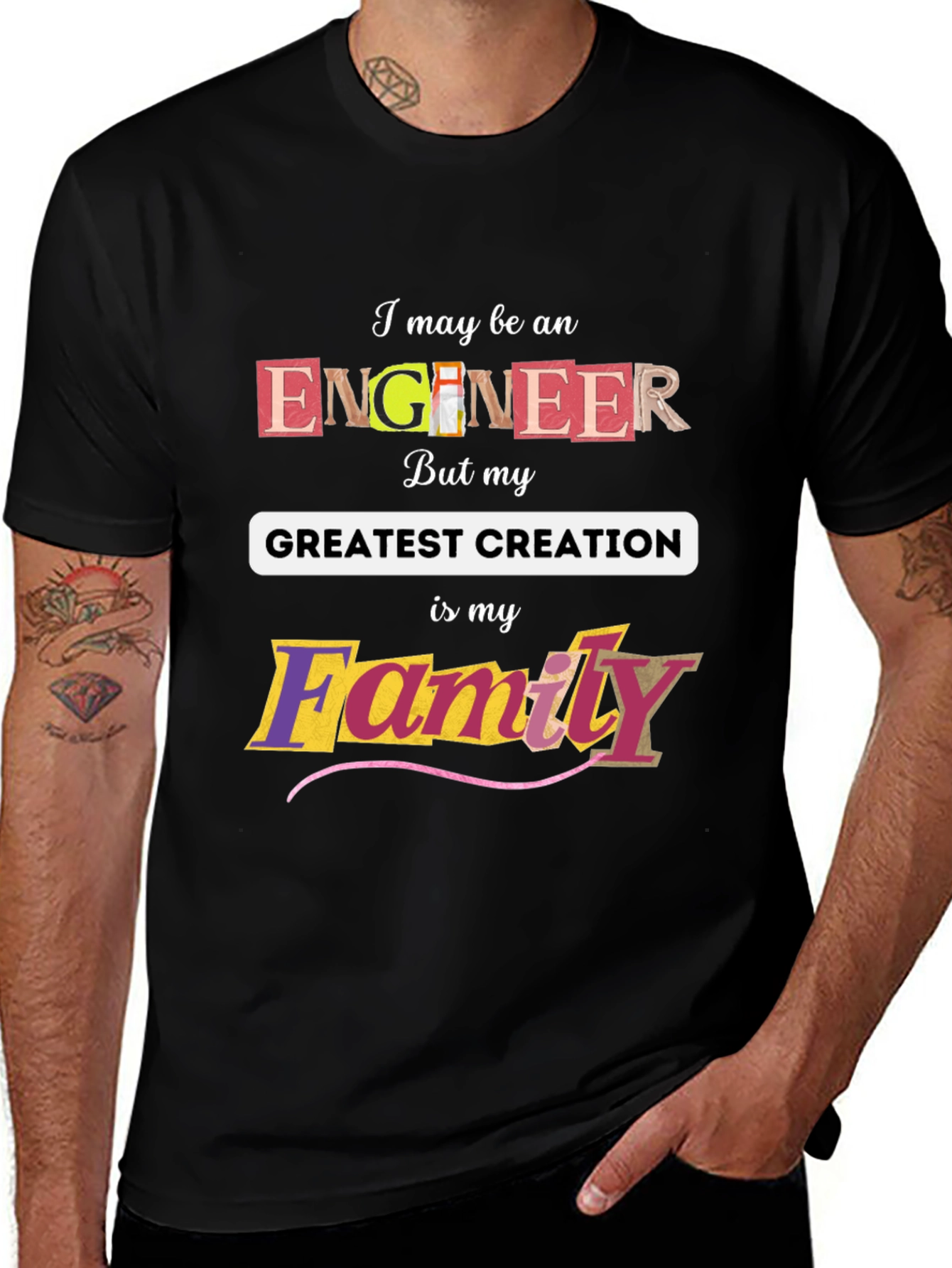 Engineer Greatest Creation Family T-Shirt