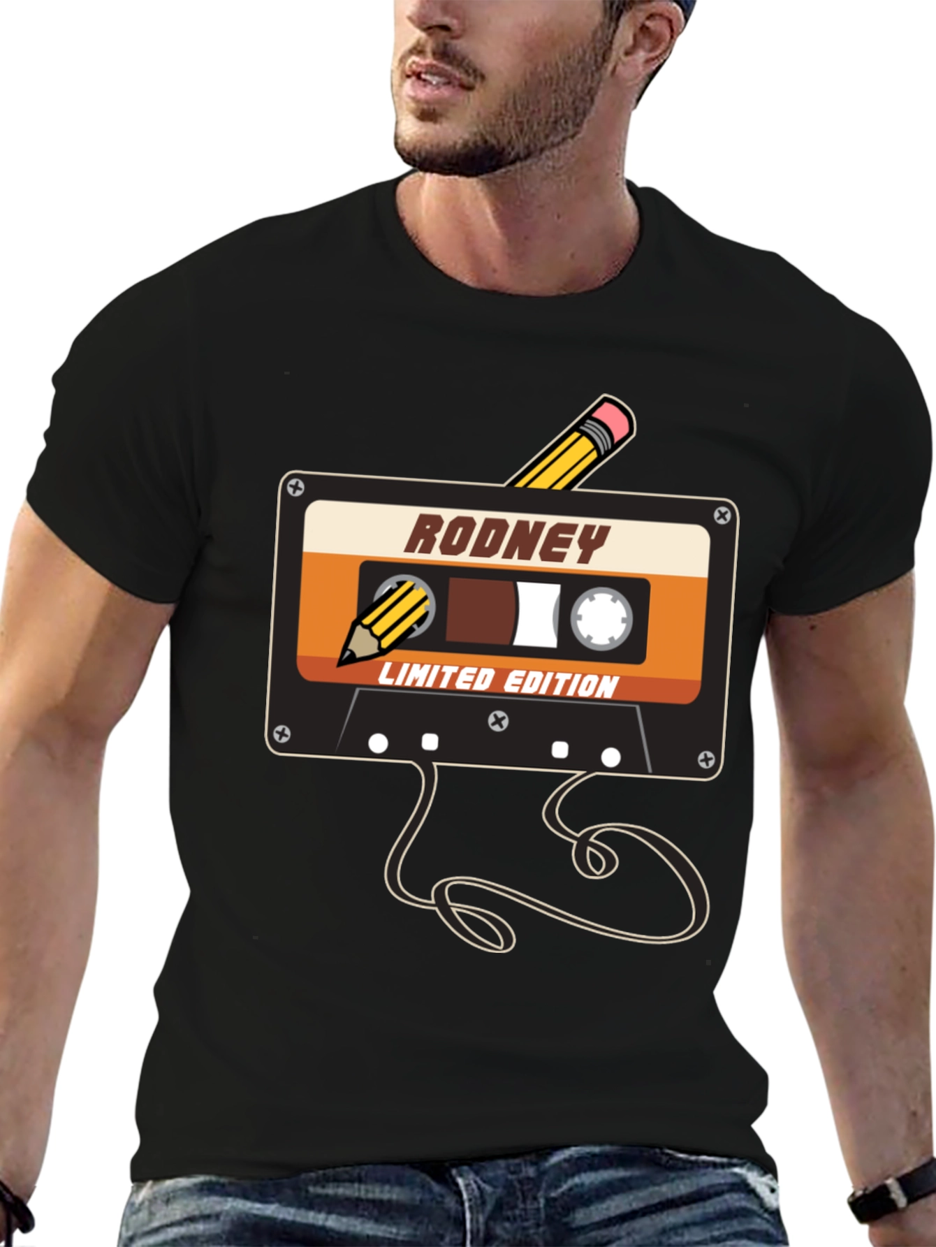 Rodney Limited Edition Cassette Tape T-Shirt