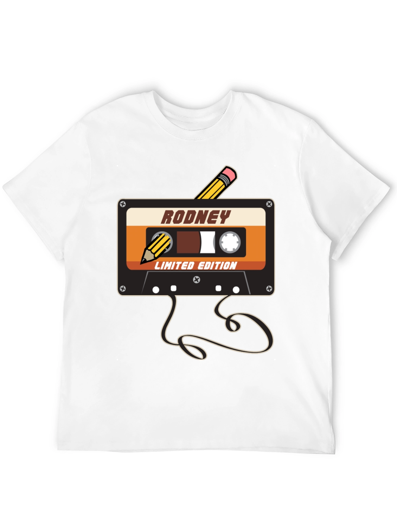 Rodney Limited Edition Cassette Tape T-Shirt