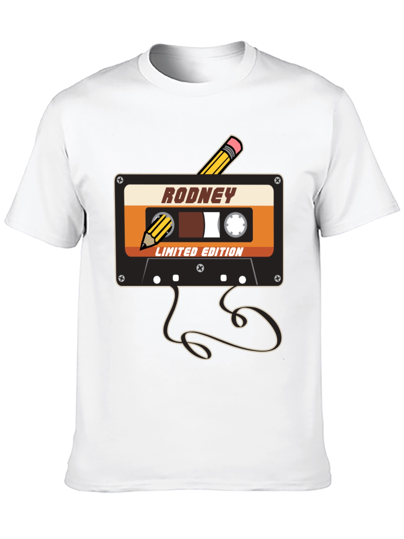 Rodney Limited Edition Cassette Tape T-Shirt