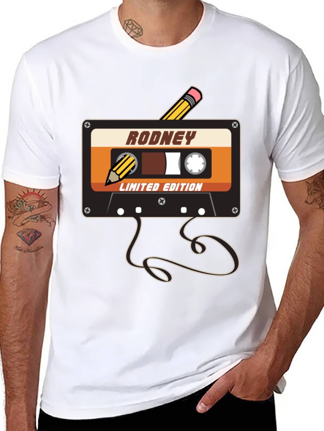 Rodney Limited Edition Cassette Tape T-Shirt