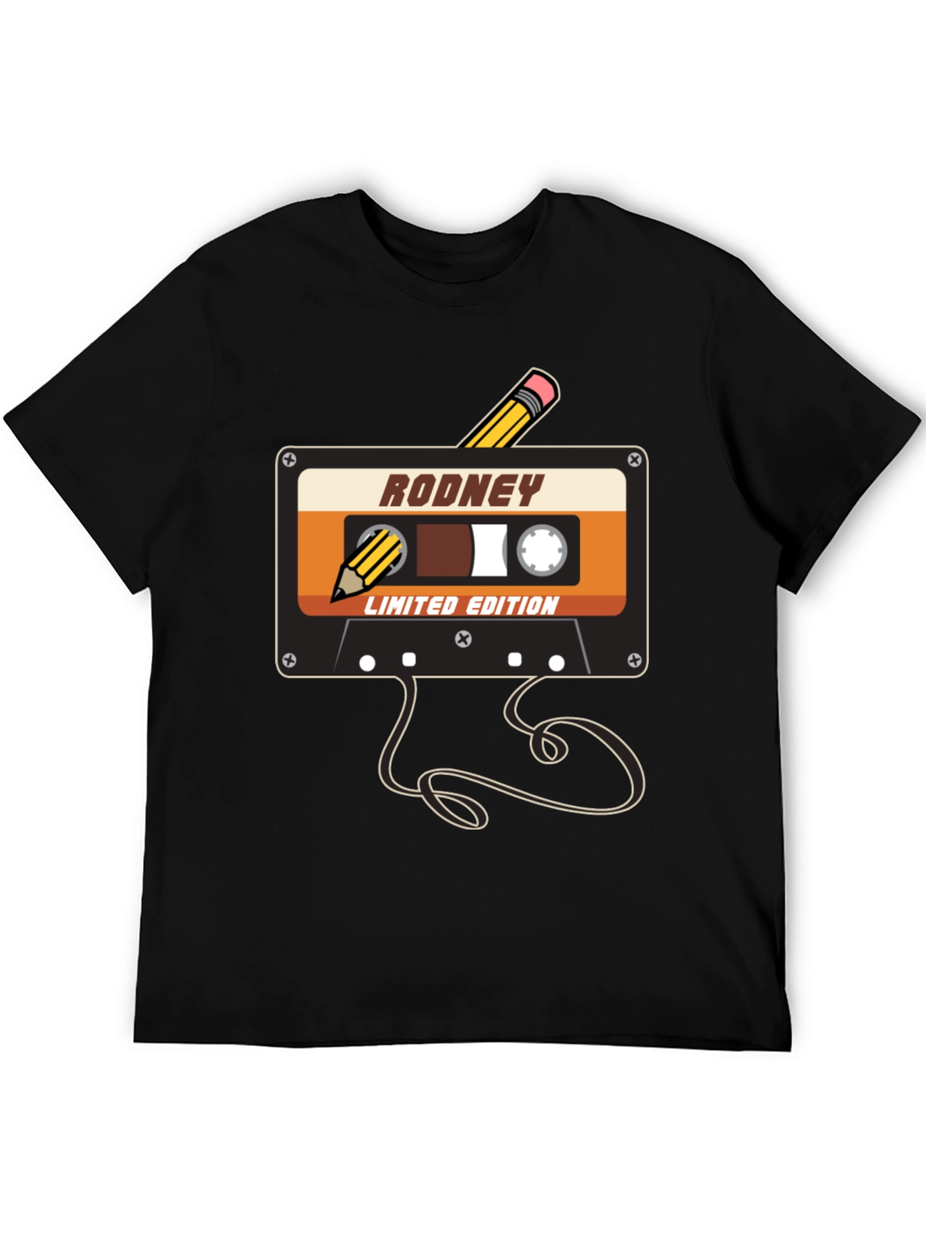 Rodney Limited Edition Cassette Tape T-Shirt