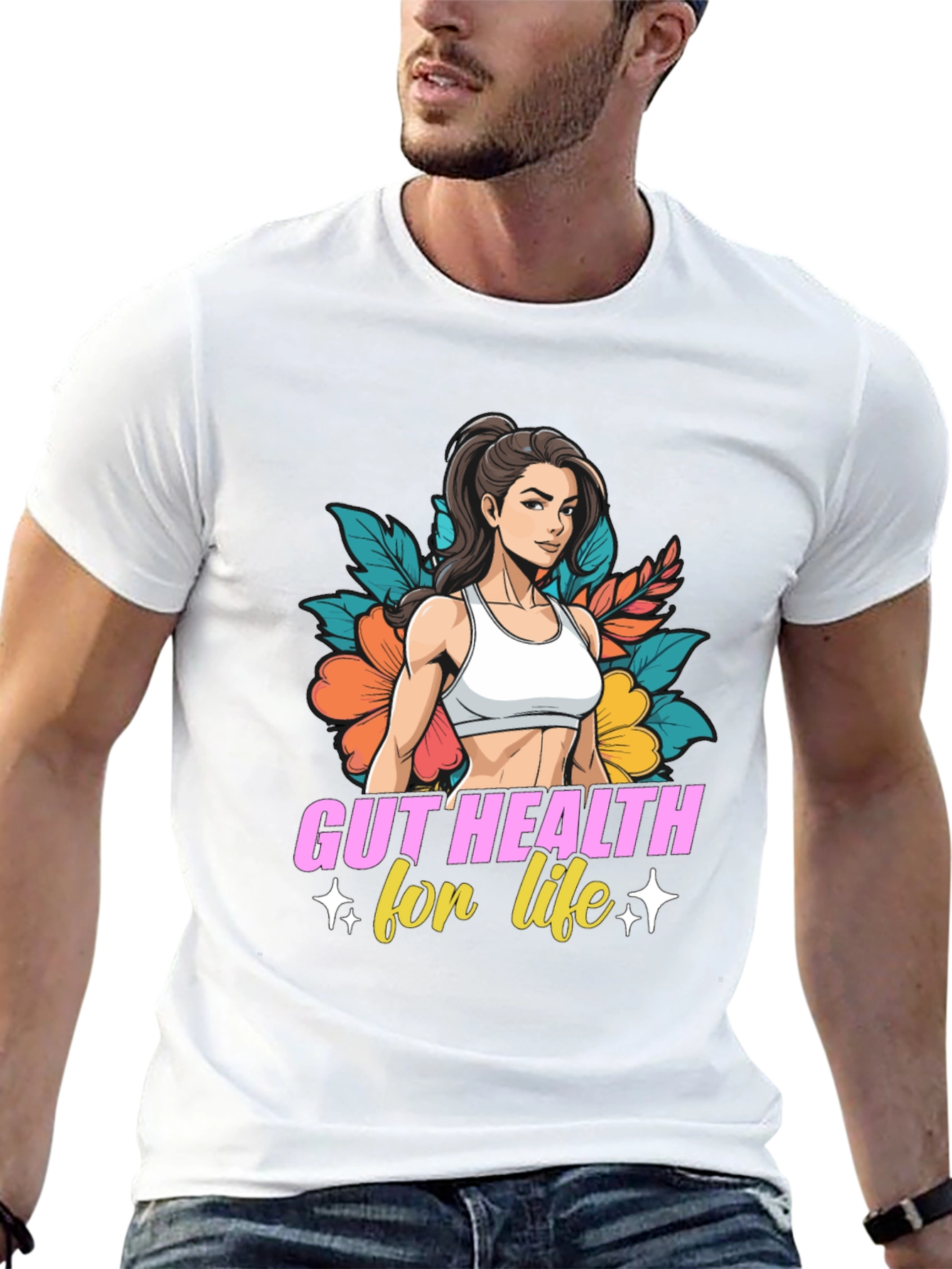 Gut Health for Life Graphic Tee