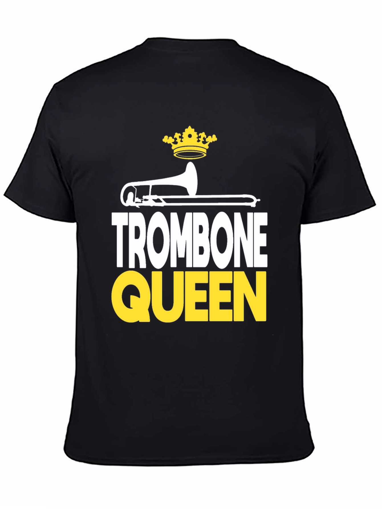 Trombone Queen Graphic Tee - Band Lover Apparel